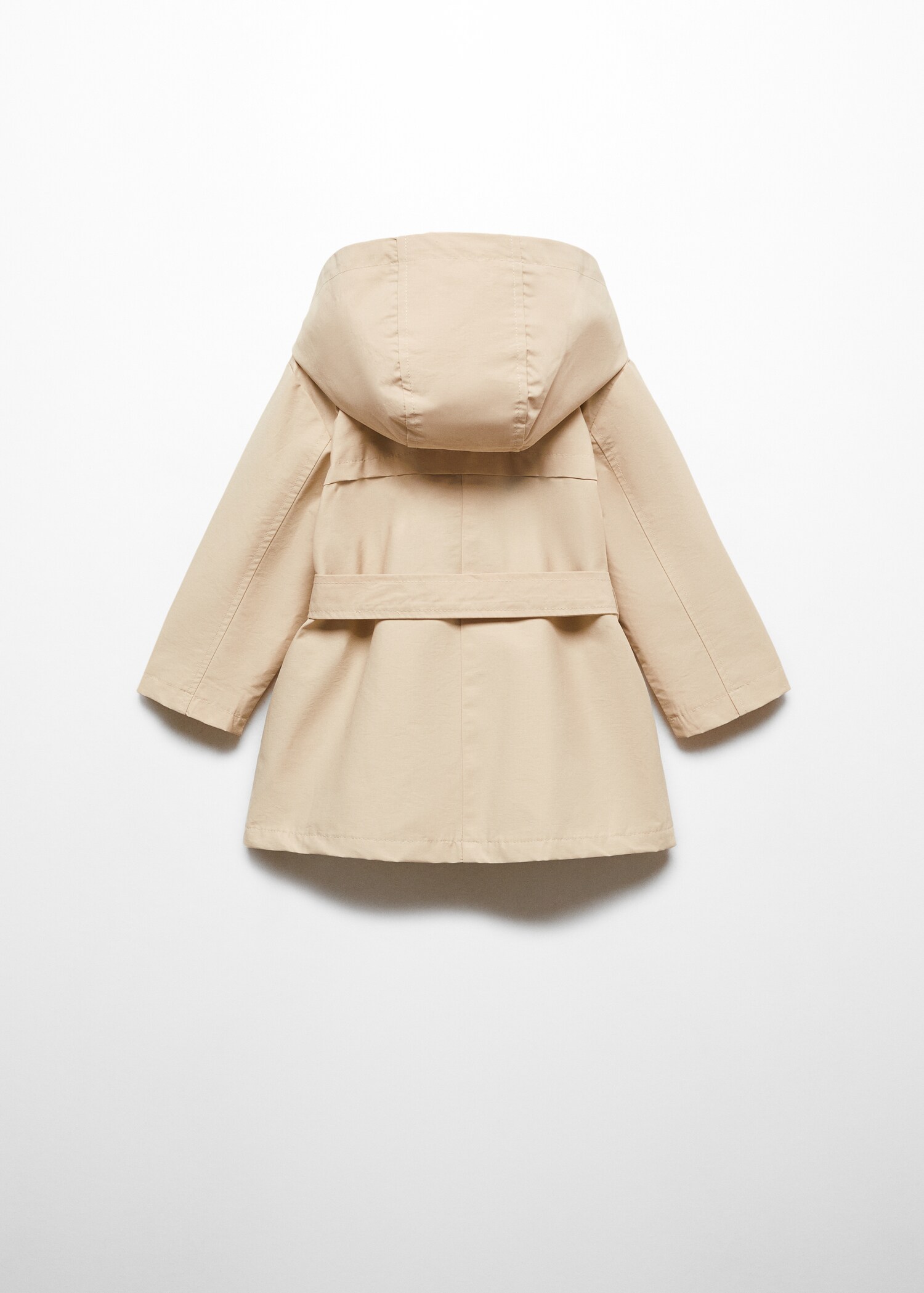 Double-breasted trench coat - Reverse of the article