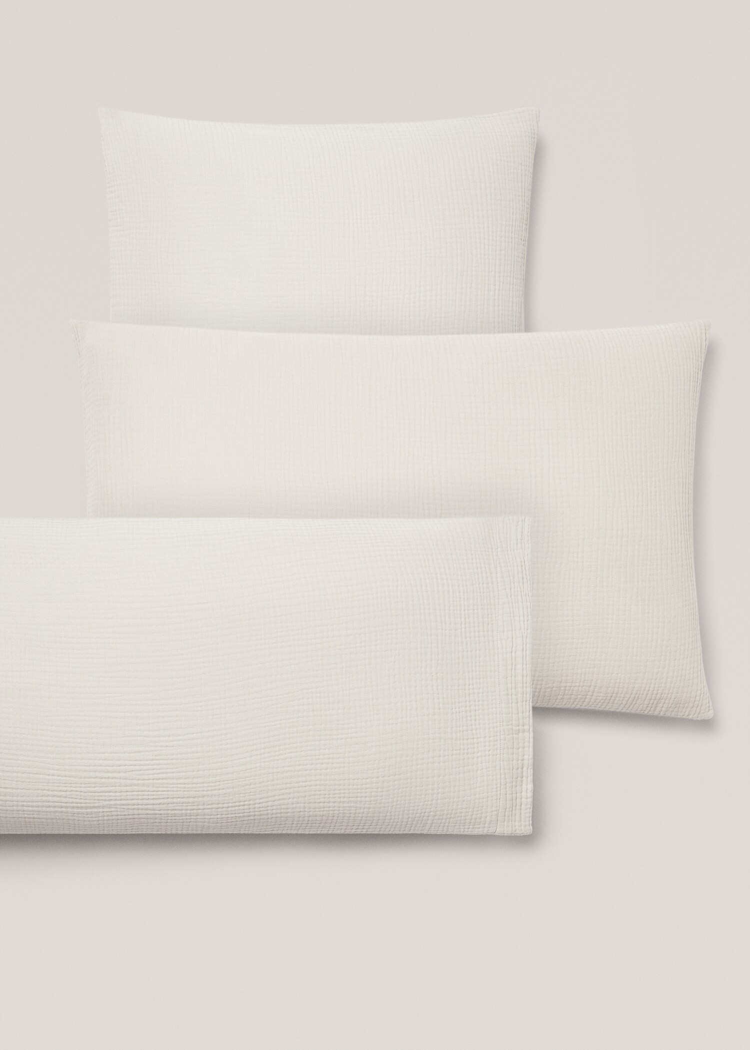 Cotton gauze pillow case 50x75cm (Pack of 2) - Details of the article 4
