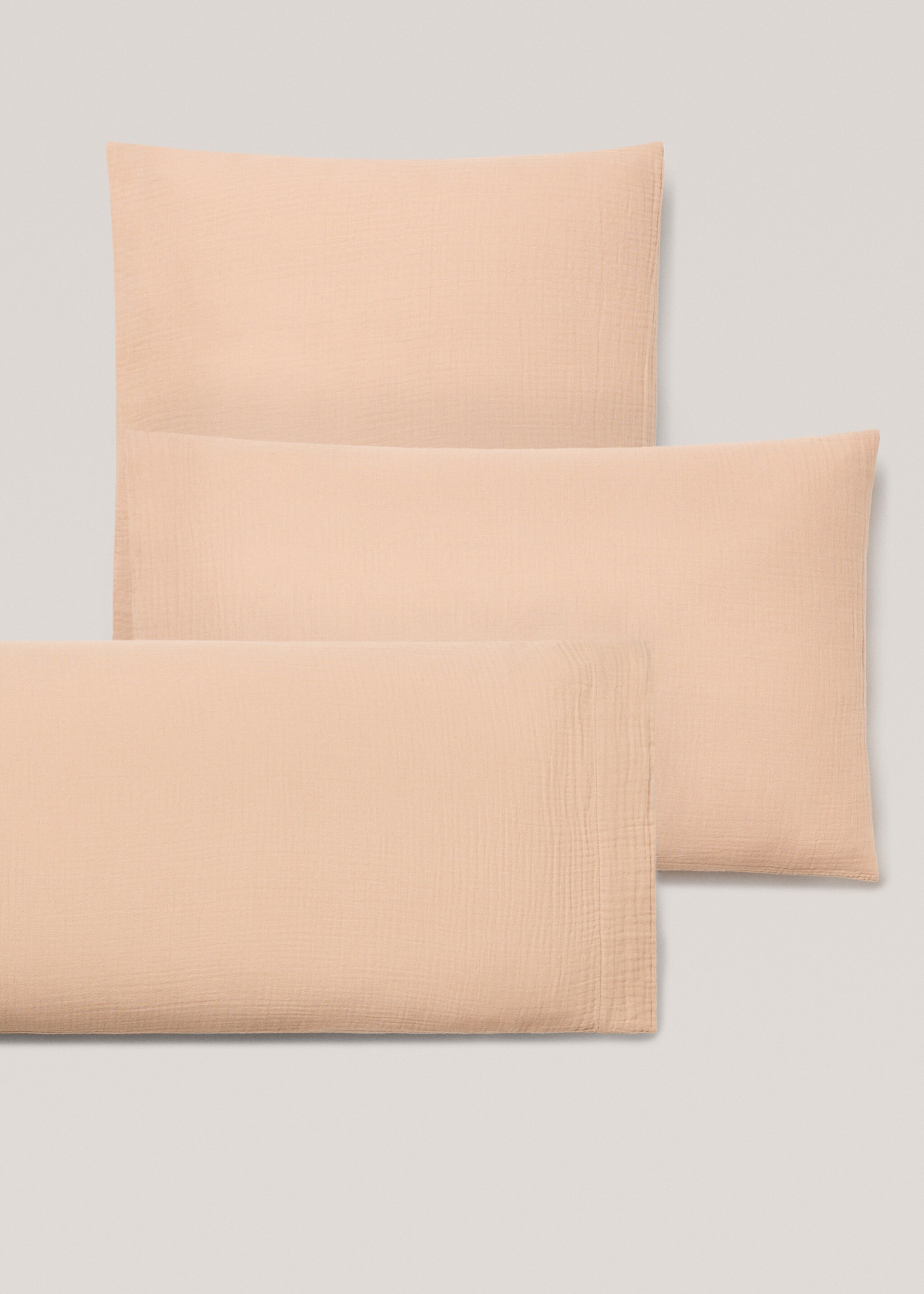 Funda de almohada gasa algodón 50x75cm (Pack de dos) - Detalle del artículo 4
