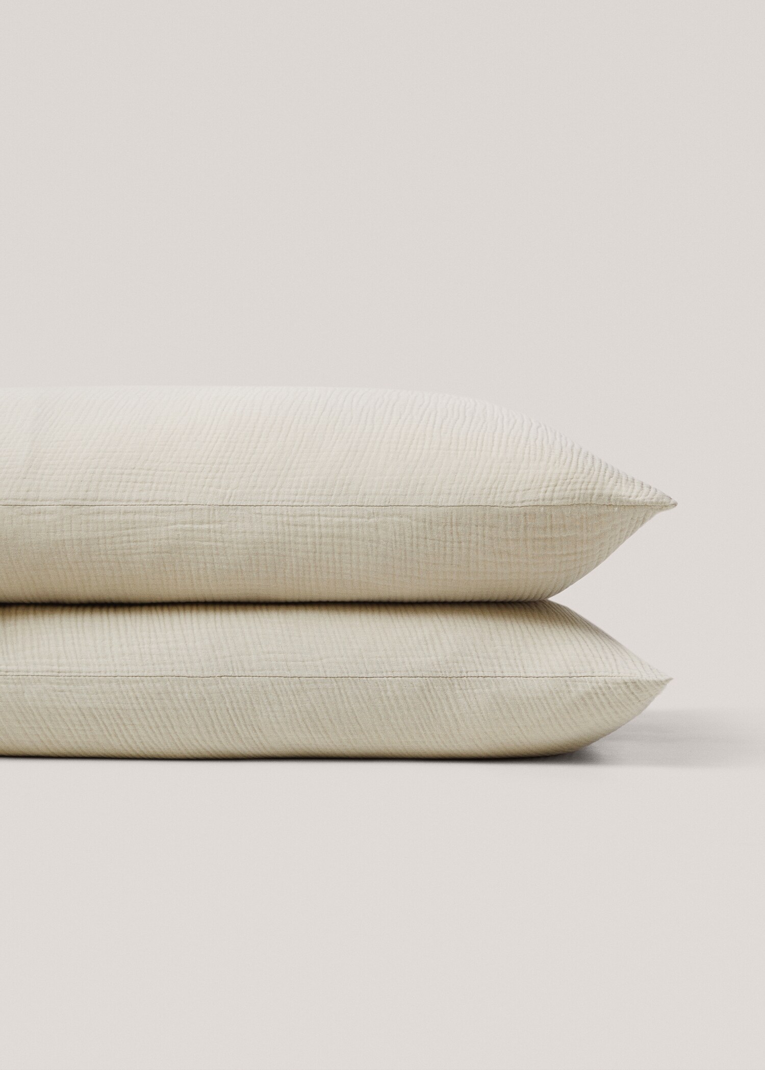 Cotton gauze pillow case 50x75cm (Pack of 2) - Details of the article 1