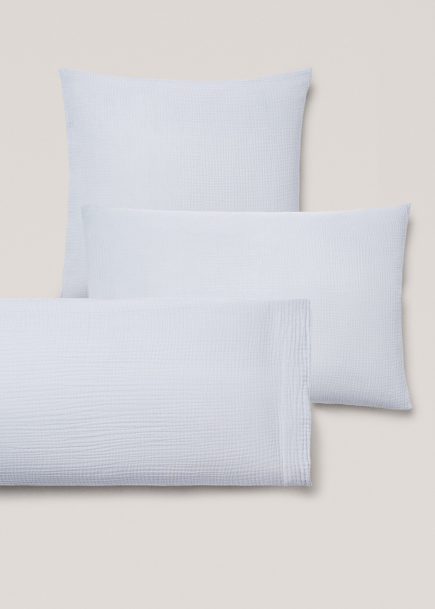 Cotton gauze pillow case 50x75cm (Pack of 2) - Details of the article 4