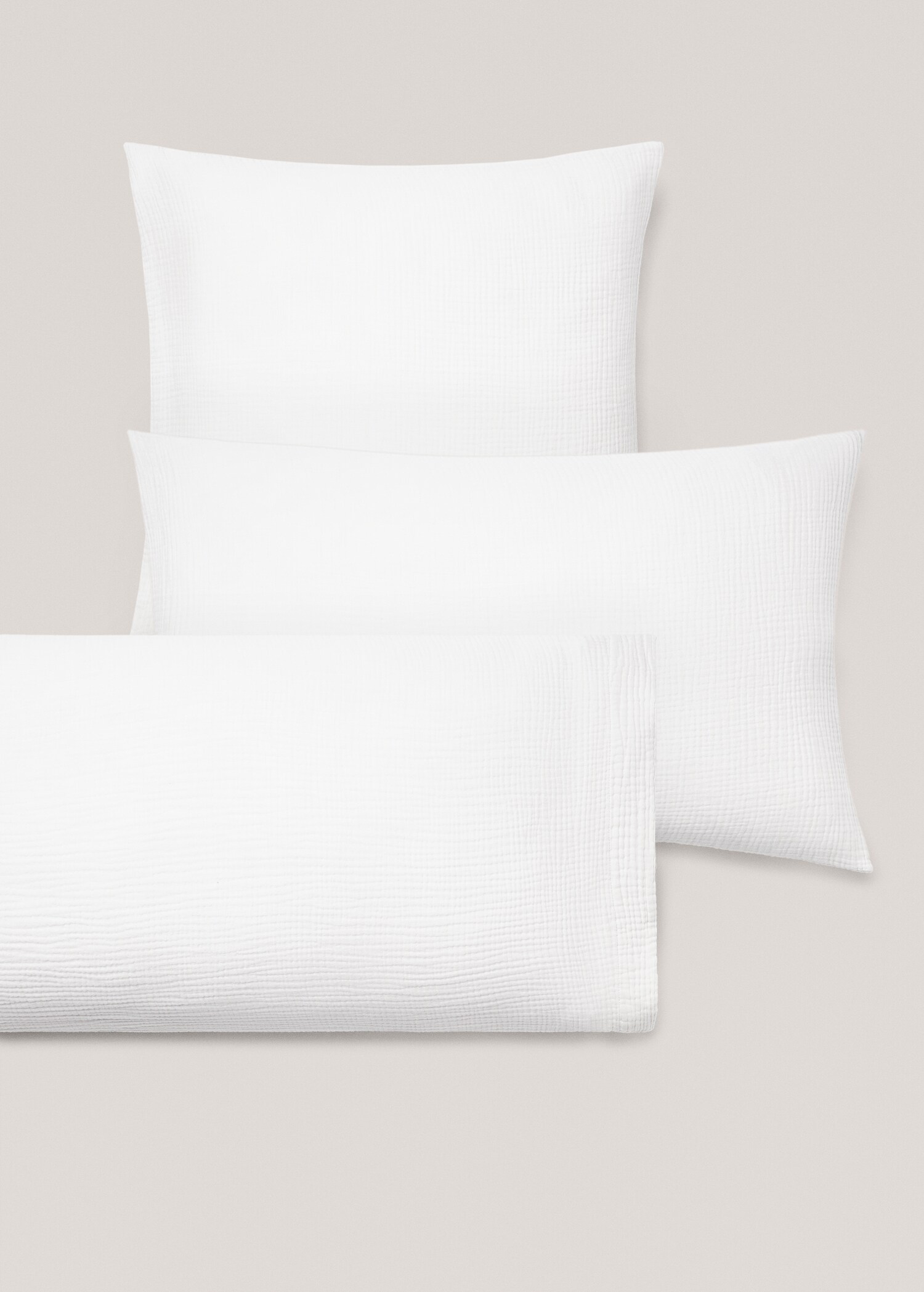 Cotton gauze pillow case 60x60m (Pack of 2) - Details of the article 4