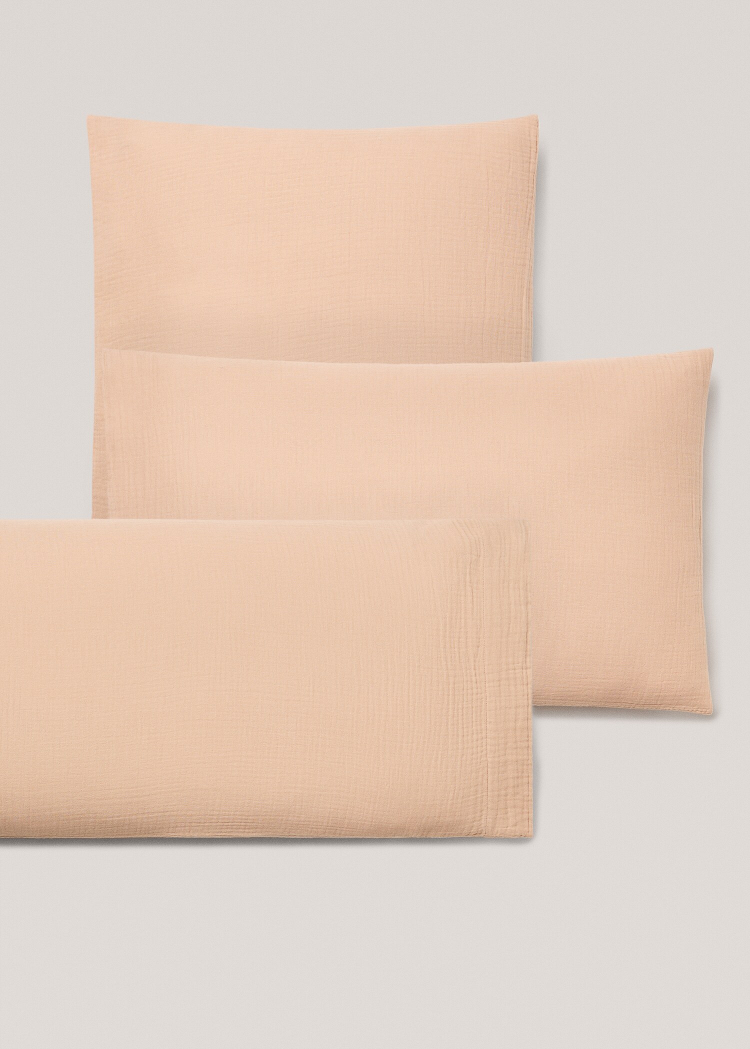 Cotton gauze pillow case 60x60m (Pack of 2) - Details of the article 4