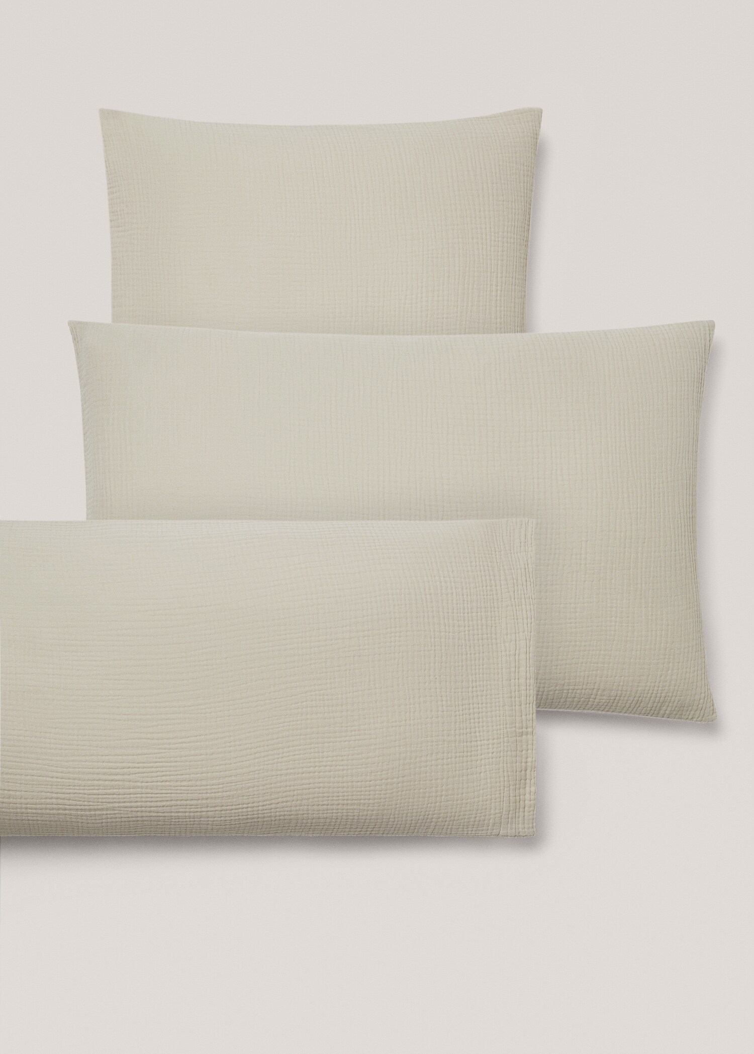 Cotton gauze pillow case 60x60m (Pack of 2) - Details of the article 4