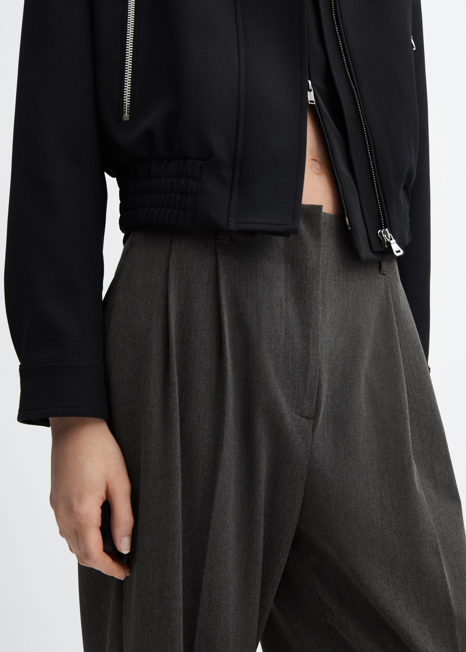 Wideleg-Bundfaltenhose - Detail des Artikels 6