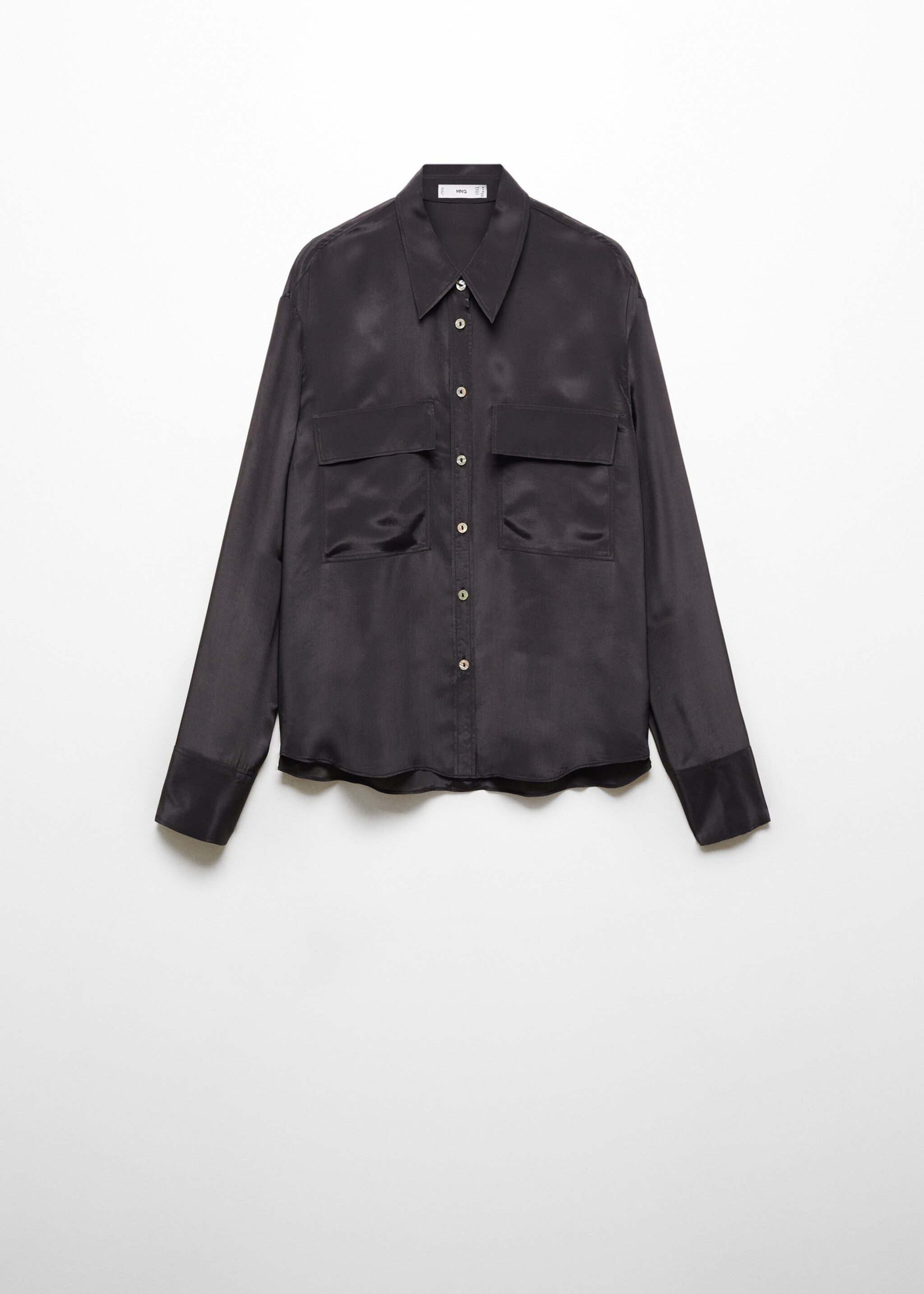 Pockets flowy shirt - Article without model