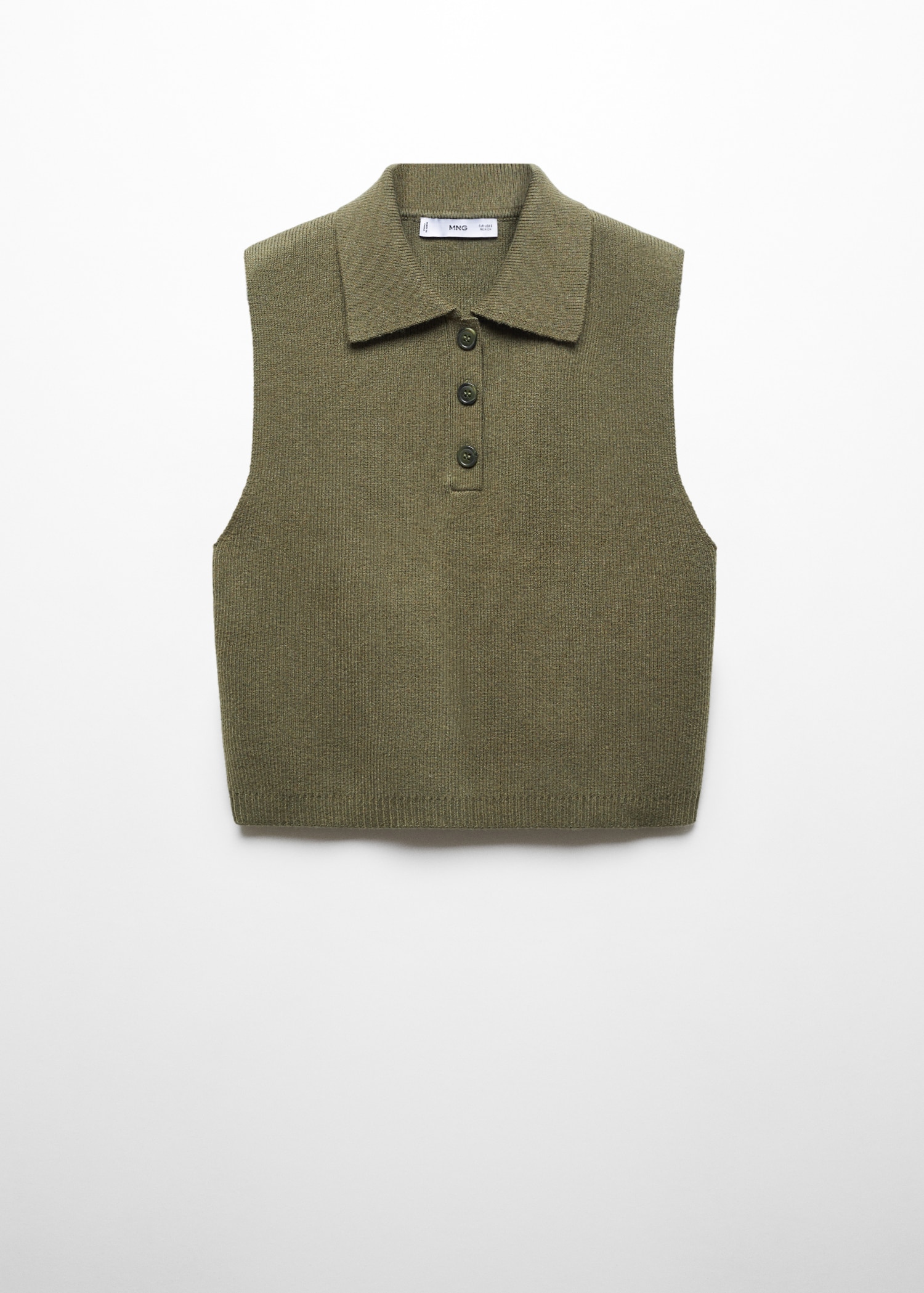 Gilet Maille Pull Sans Manches Pied De Poule Zara Gilet Maille Col