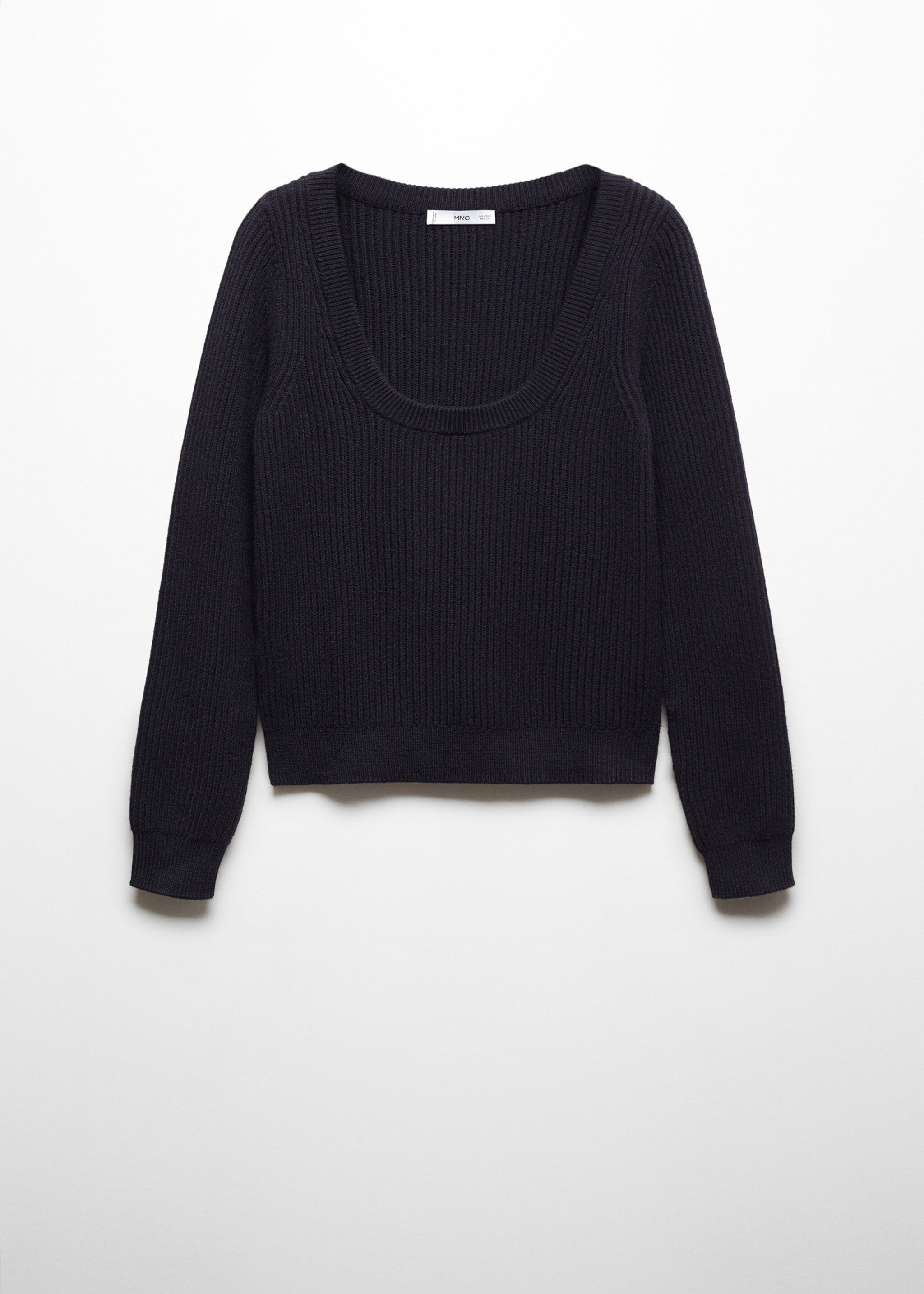 Low-cut neck sweater - Article without model