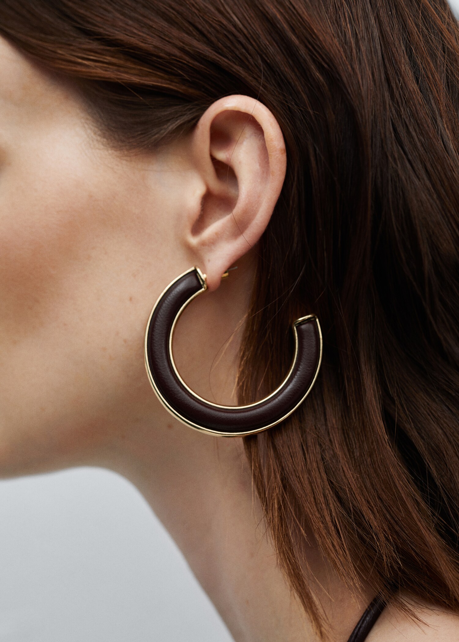 Pendientes aros bicolor - Detalle del artículo 9