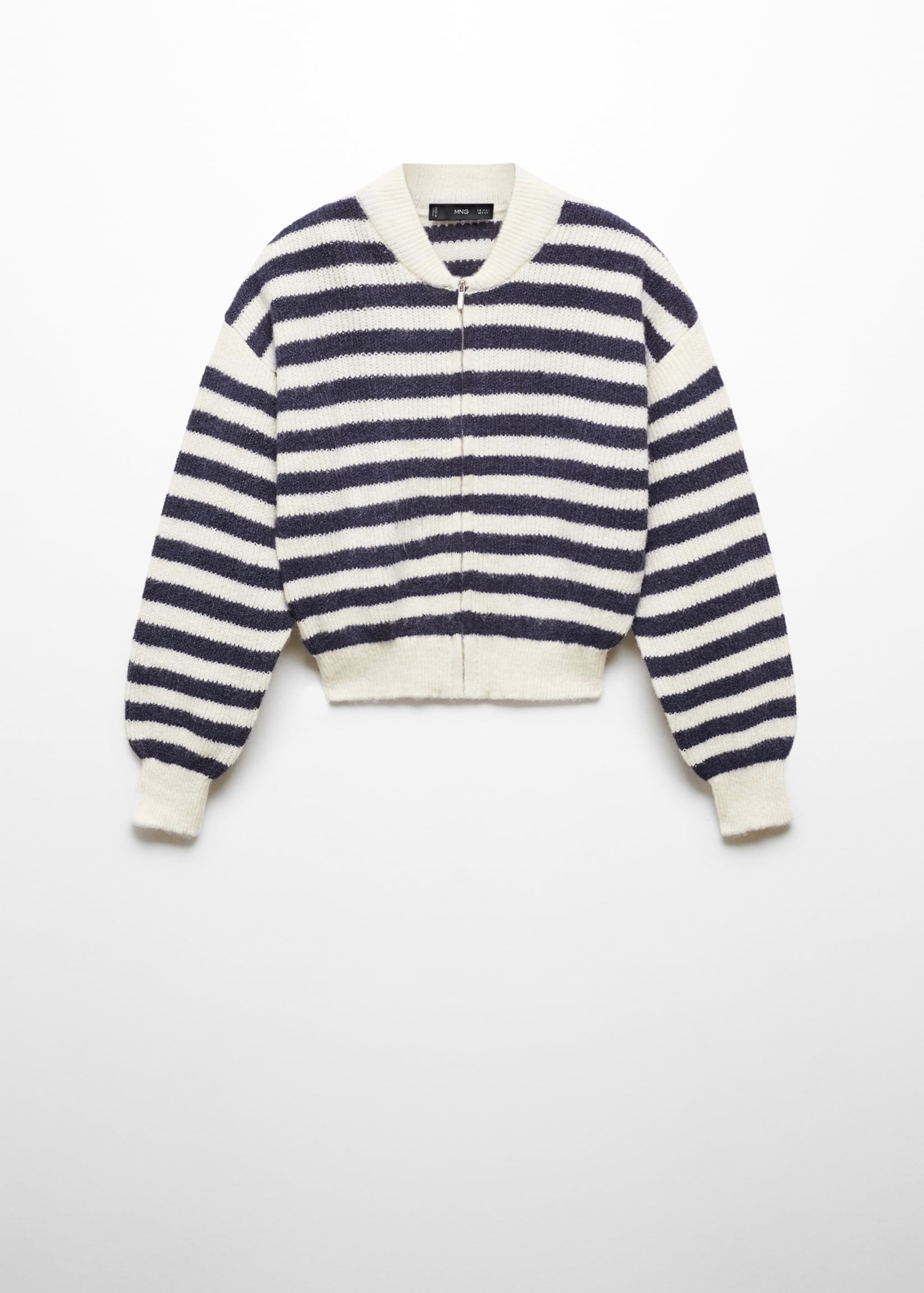 Cardigan maille fermeture Éclair - Article sans modèle