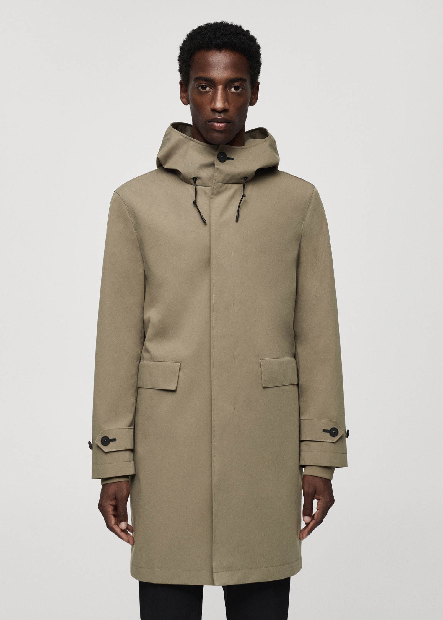Manteau Capuche Mango Manteaux Homme Parka Capuche Matelassée