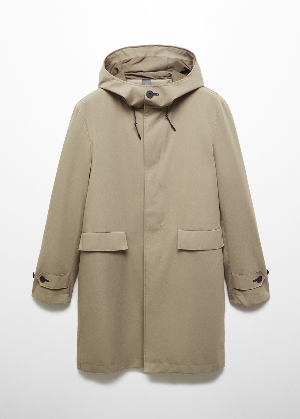 Water-repellent hooded parka - Men | MANGO OUTLET USA Water-repellent hooded parka - Men | MANGO OUTLET USA