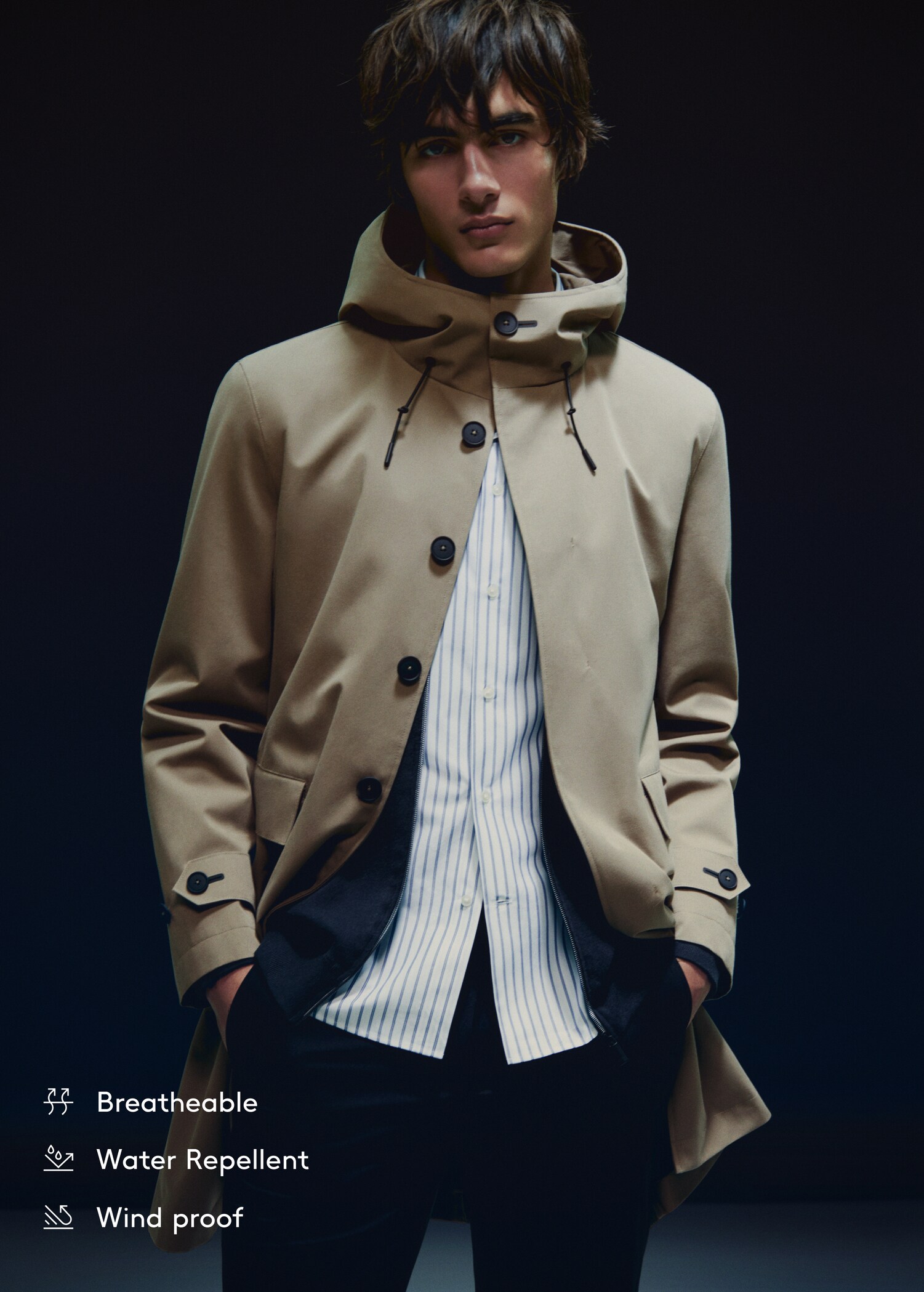 Parka capucha water proof - Detalle del artículo 5