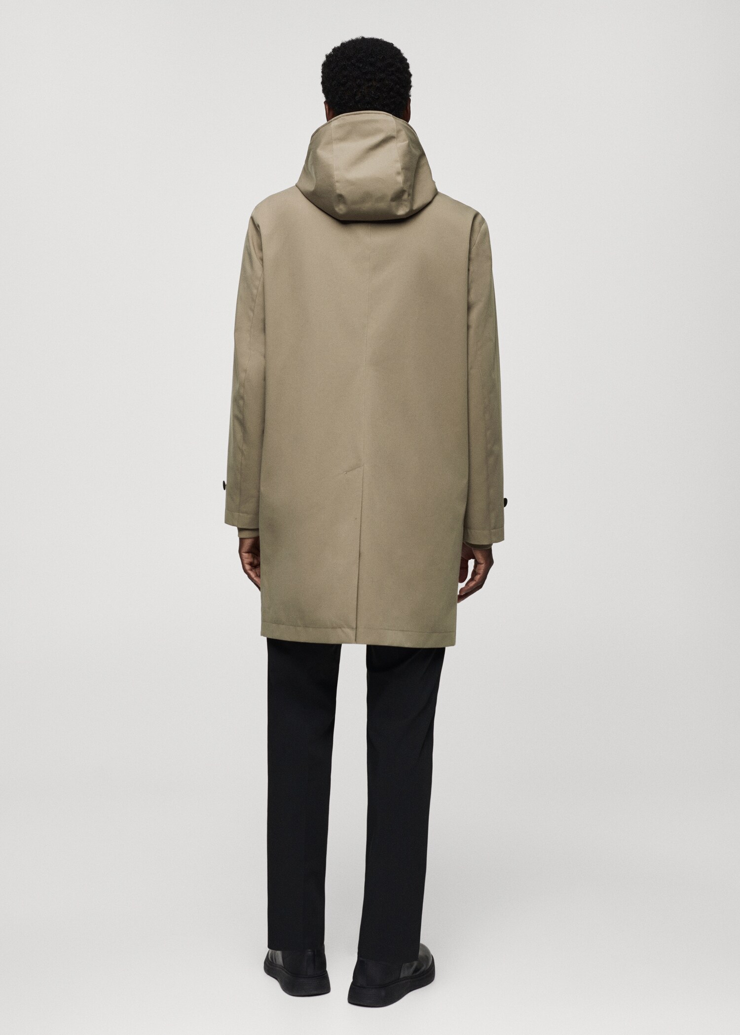Parka capucha water proof - Reverso del artículo