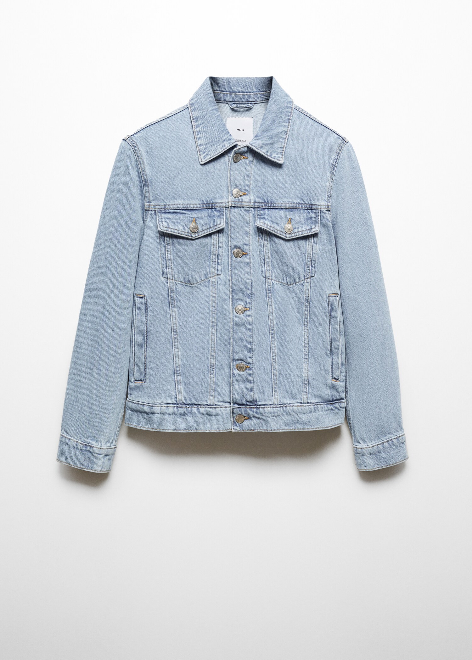 Pocketed denim jacket - Article without model