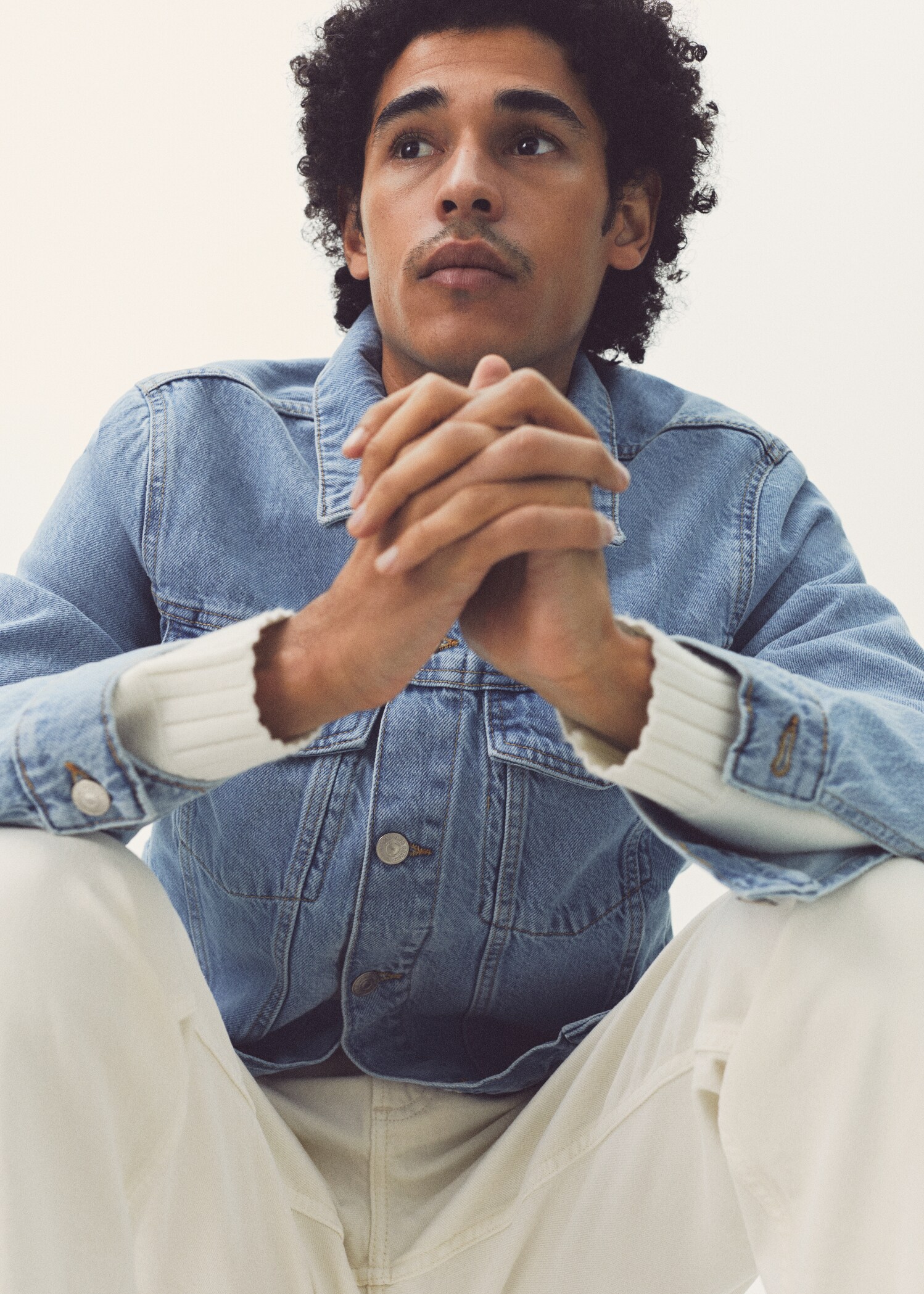 Pocketed denim jacket - Details of the article 6