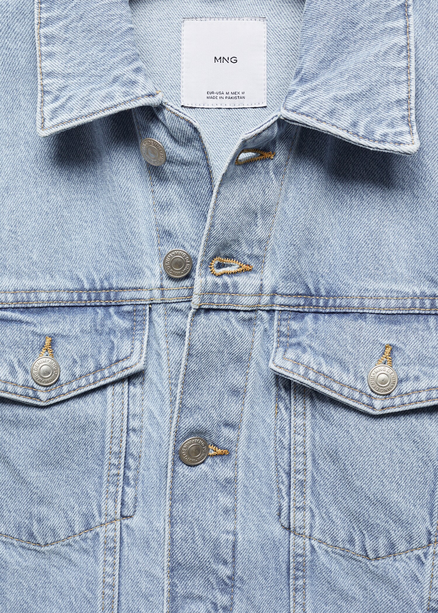 Pocketed denim jacket - Details of the article 8