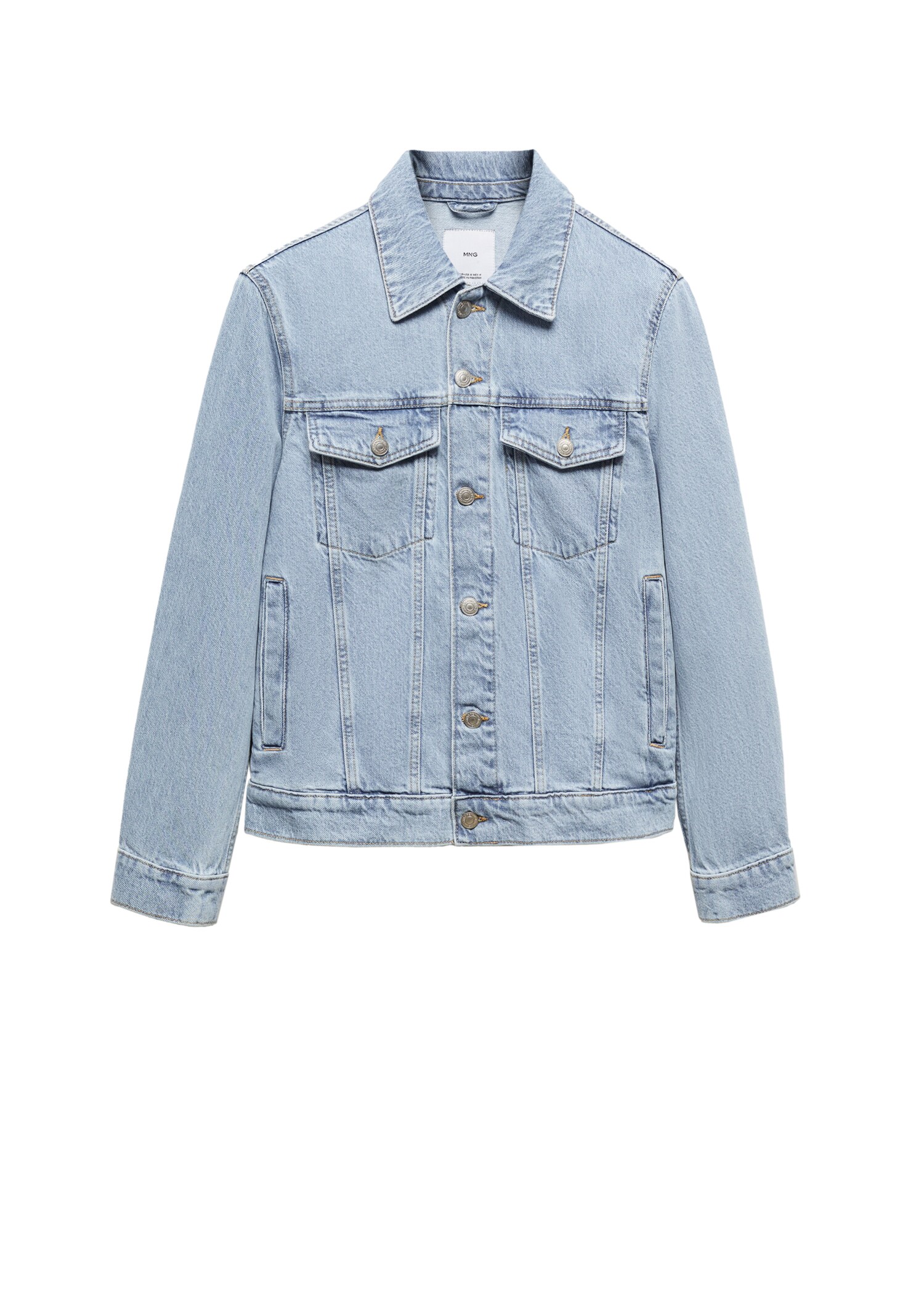 Pocketed denim jacket - Details of the article 9