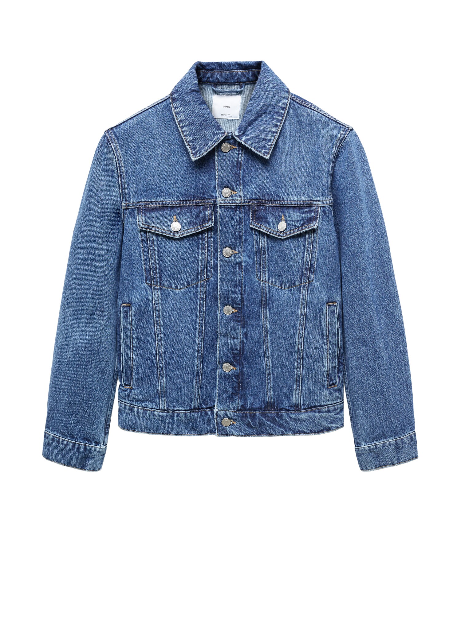 Pocketed denim jacket - Details of the article 9