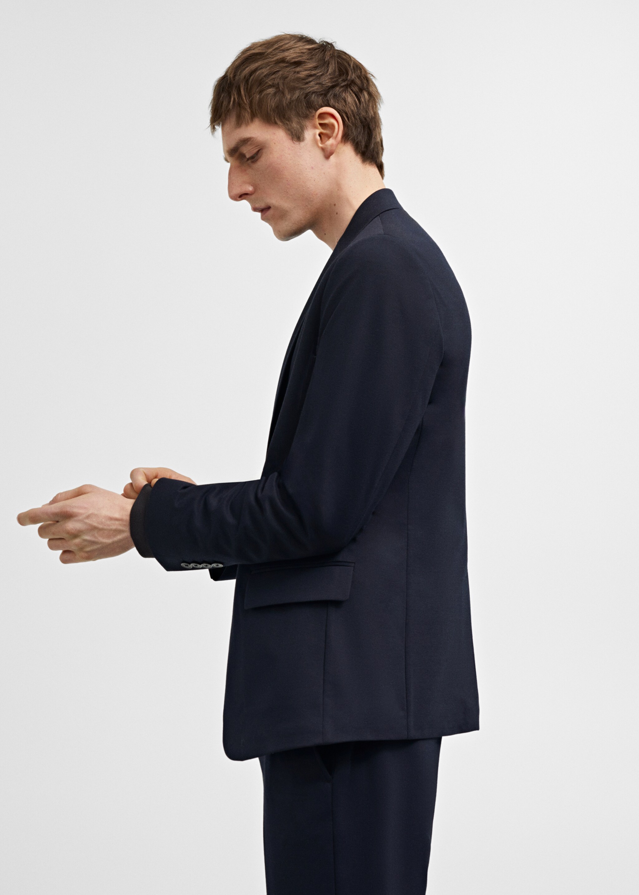 Blazer de fato slim fit - Pormenor do artigo 2