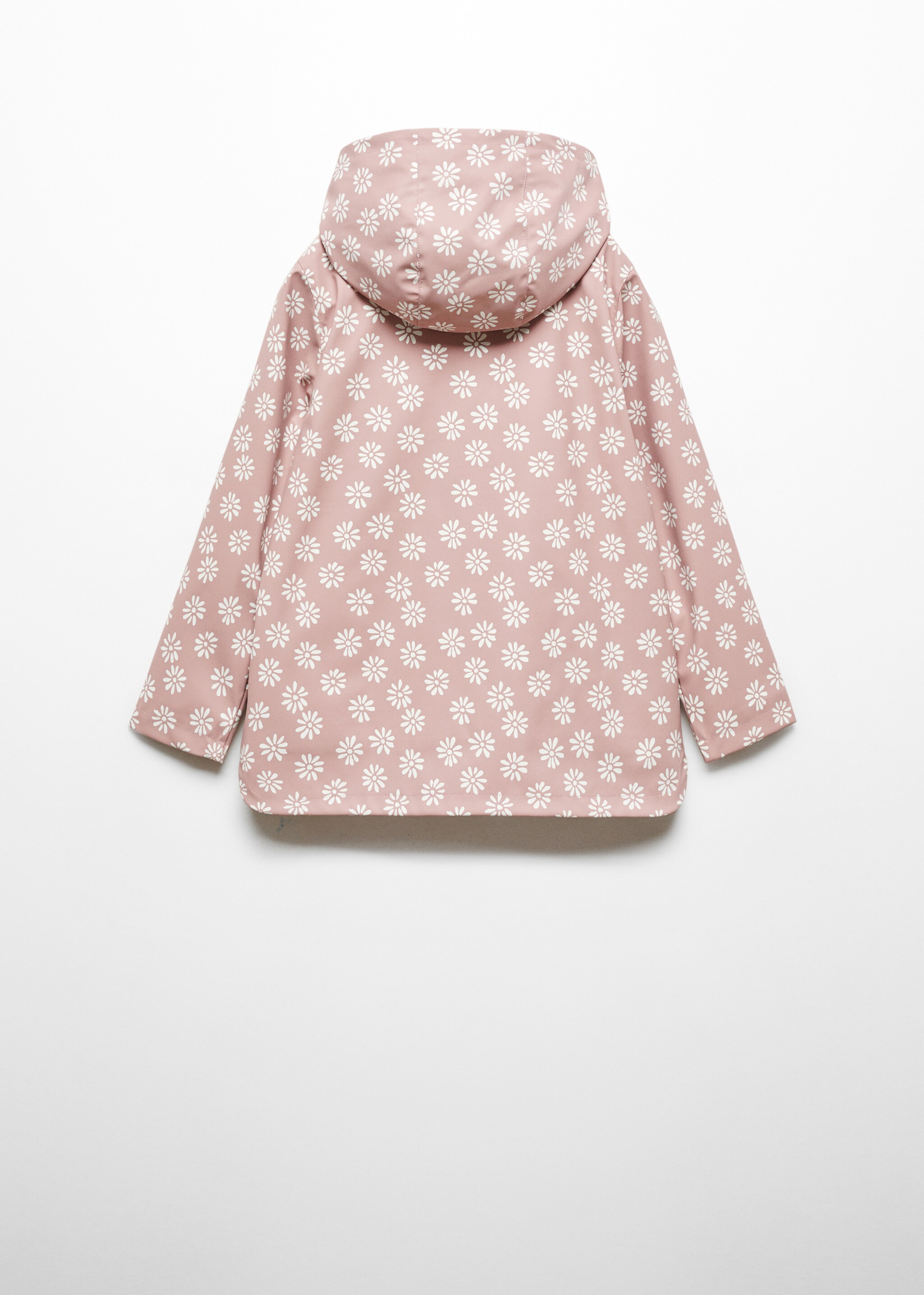 Printed water-repellent jacket - Reverse of the article
