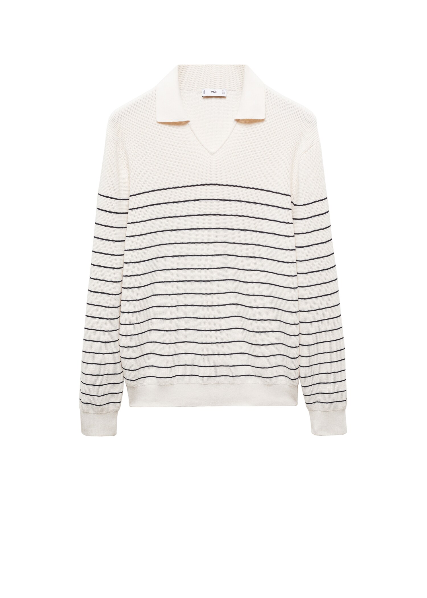 Pull-over style polo rayures - Détail de l'article 9