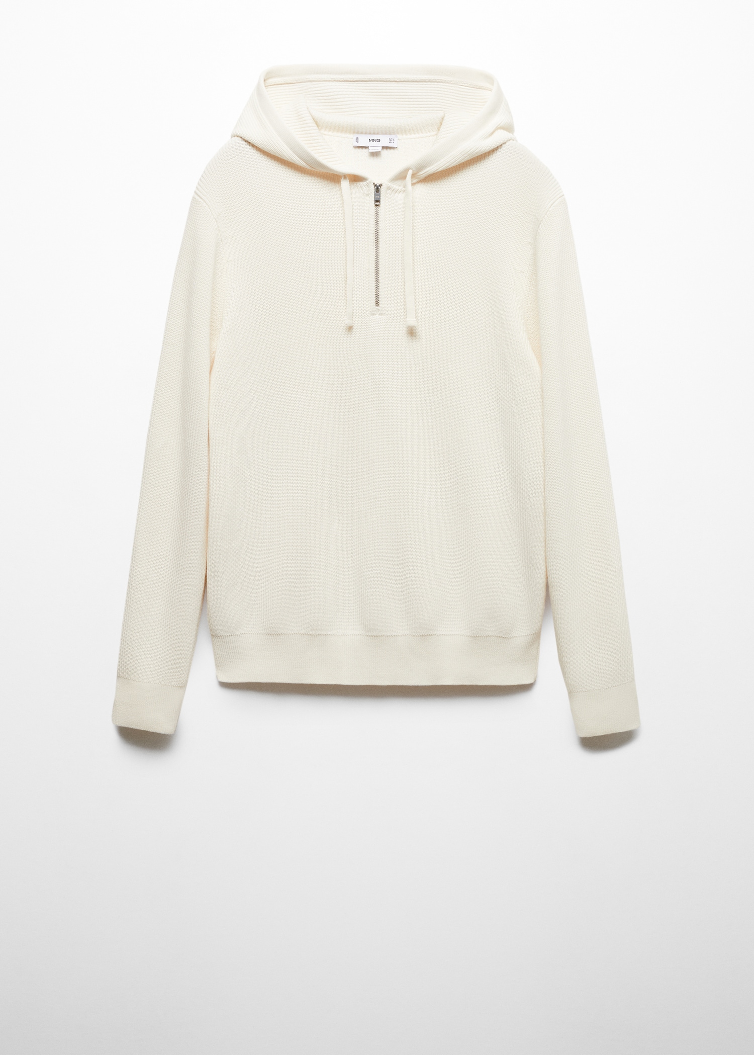 Strick-Sweatshirt mit Kapuze - Artikel ohne Model