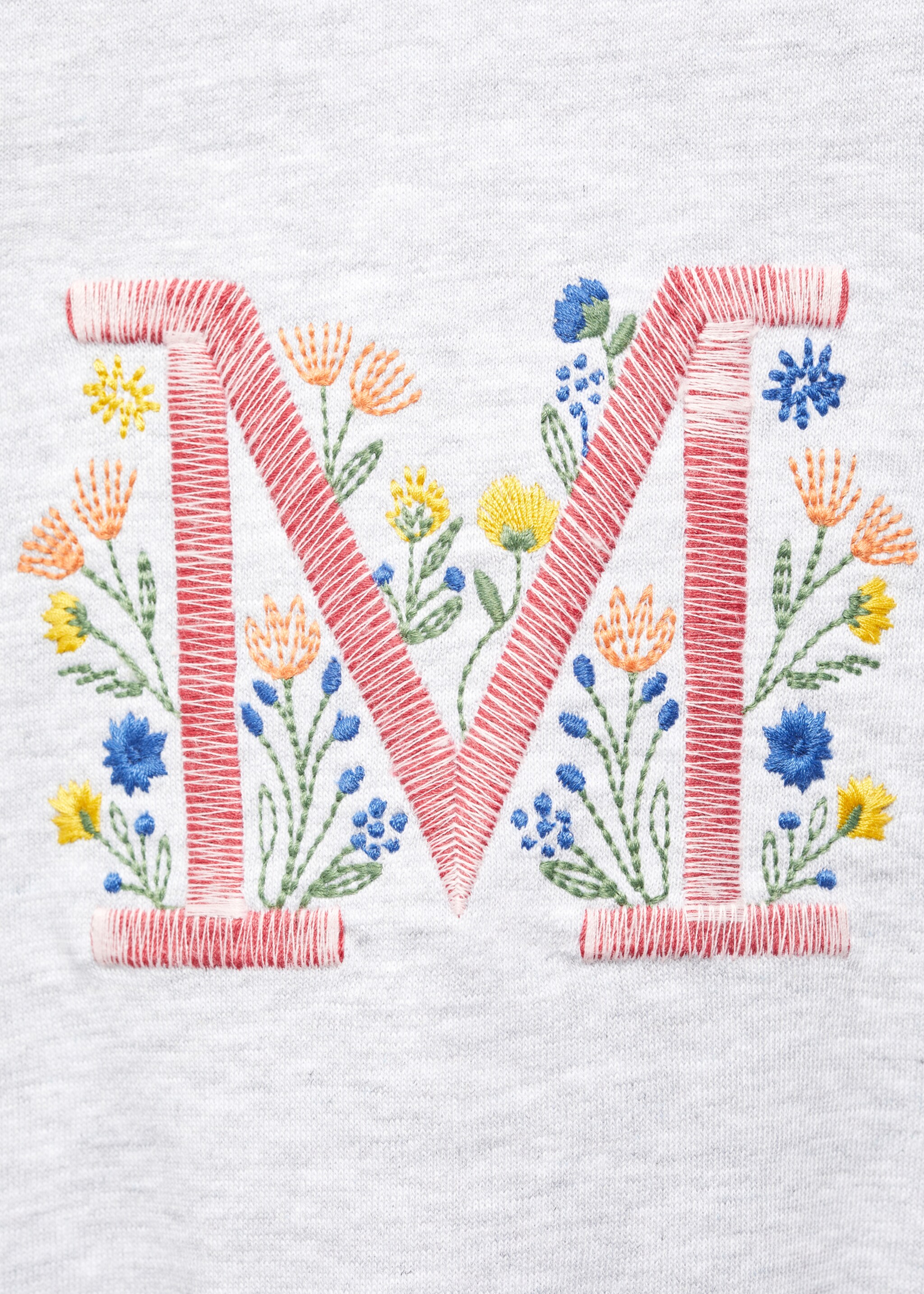 Sweatshirt estampada bordada - Pormenor do artigo 8