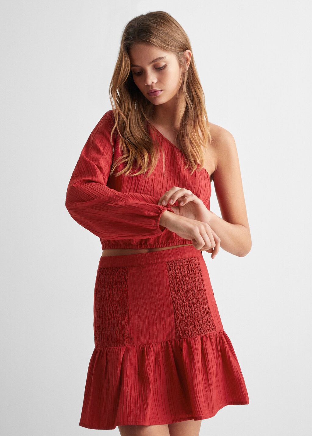 mite☆pop up先行予約　asymmetry cherry blouse asymmetry cherry blouse | mite