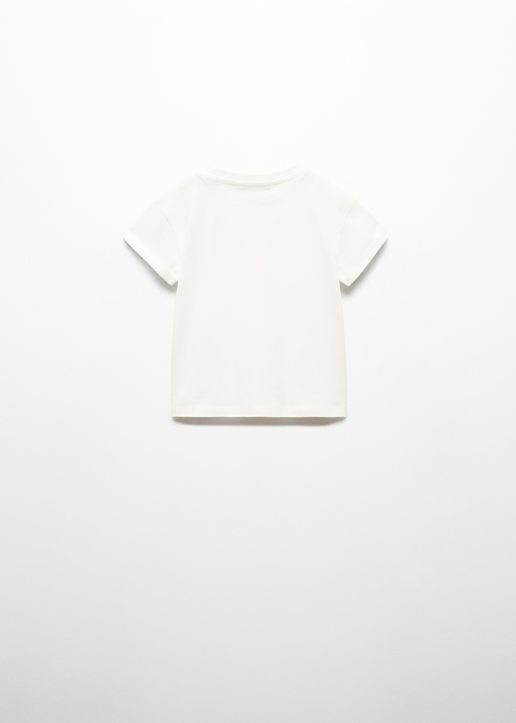 T-shirt imprimé relief - Verso de l’article