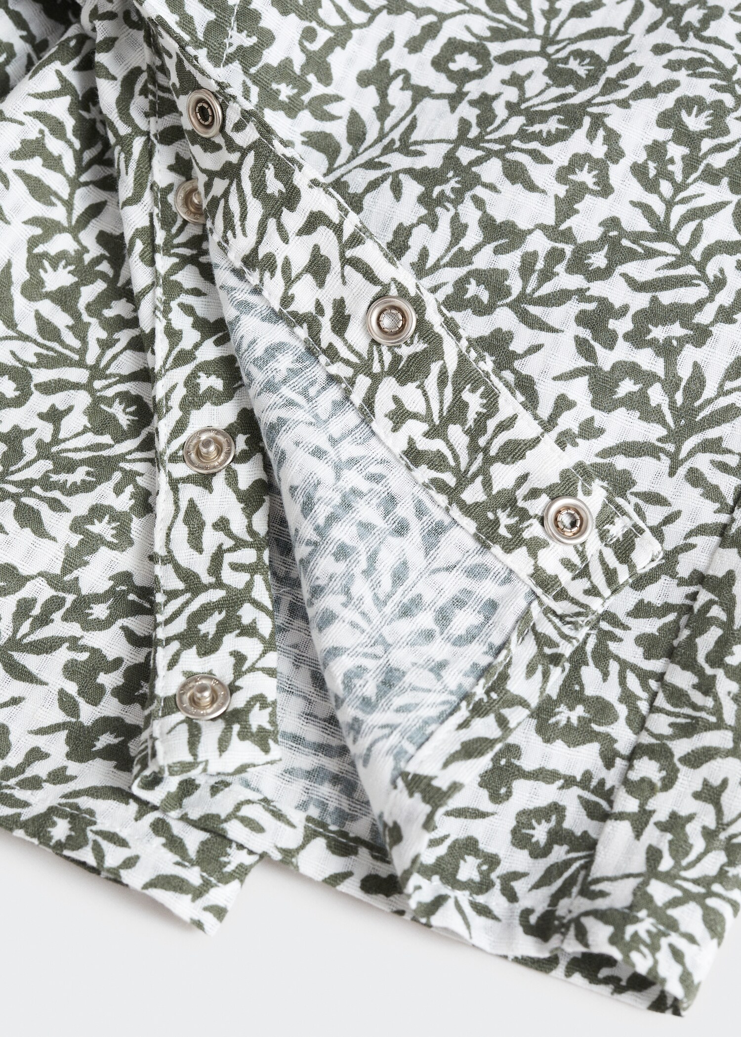 Ruffled printed dungarees - Details of the article 8