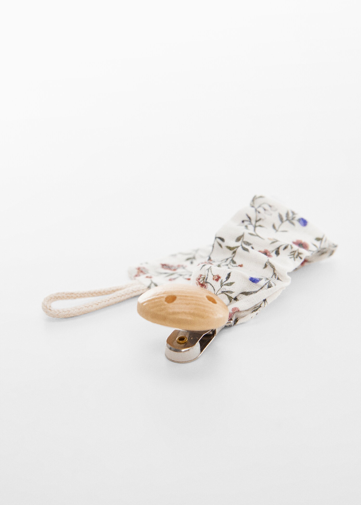 Gemustertes Schnullerband mit Clip - Mittlere Ansicht