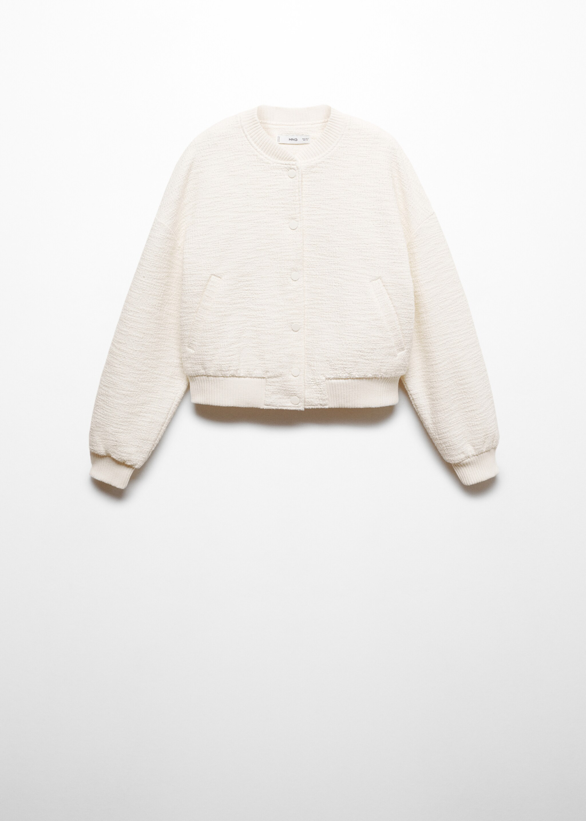 Veste bomber tweed - Article sans modèle