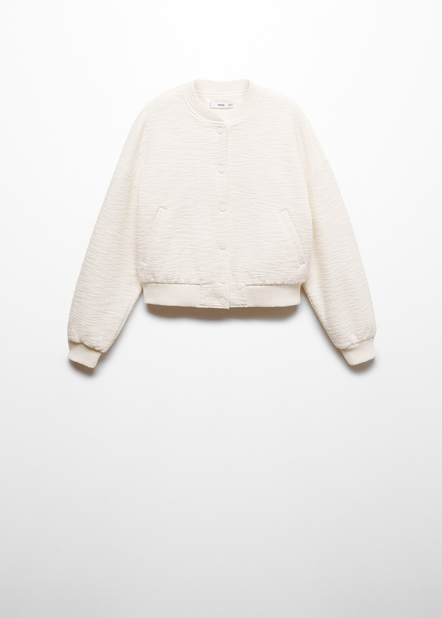 Chaqueta bomber tweed - Artículo sin modelo