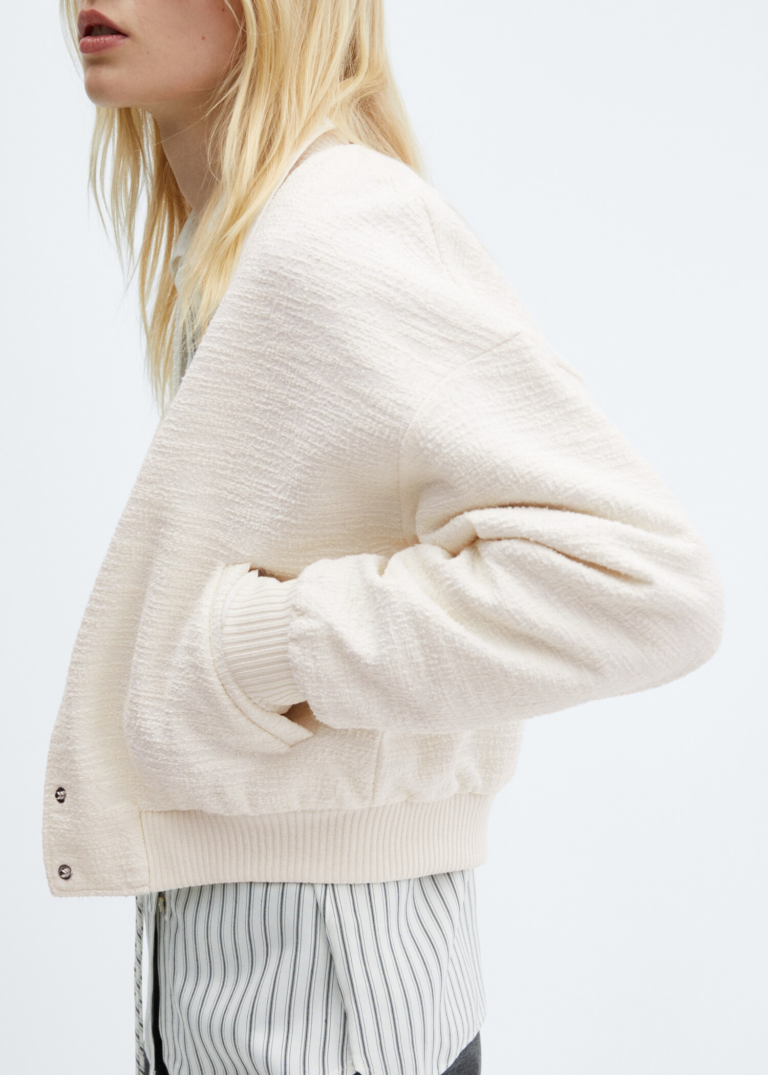 Chaqueta bomber tweed - Detalle del artículo 6