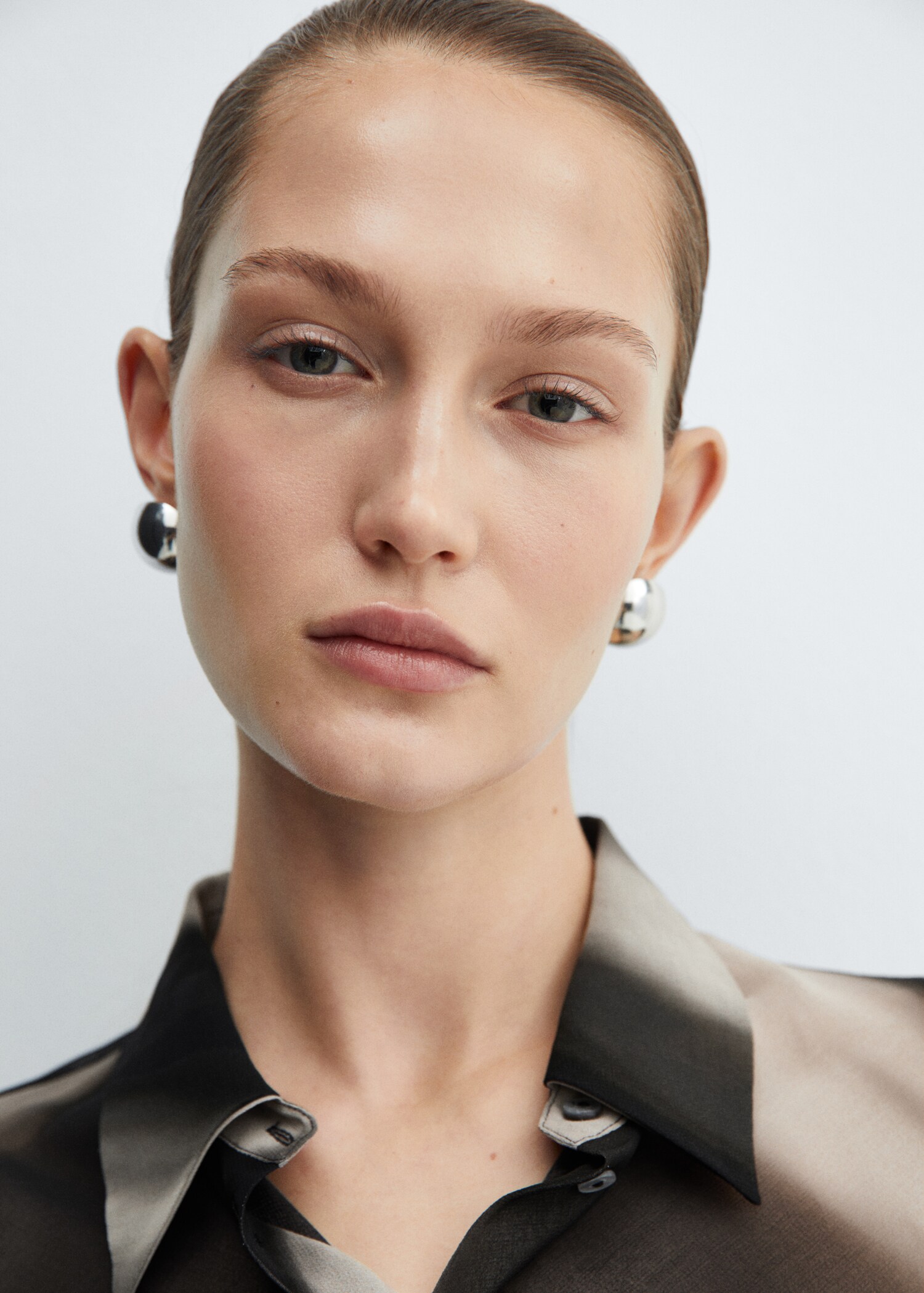 Semi-transparent printed shirt - Details of the article 1