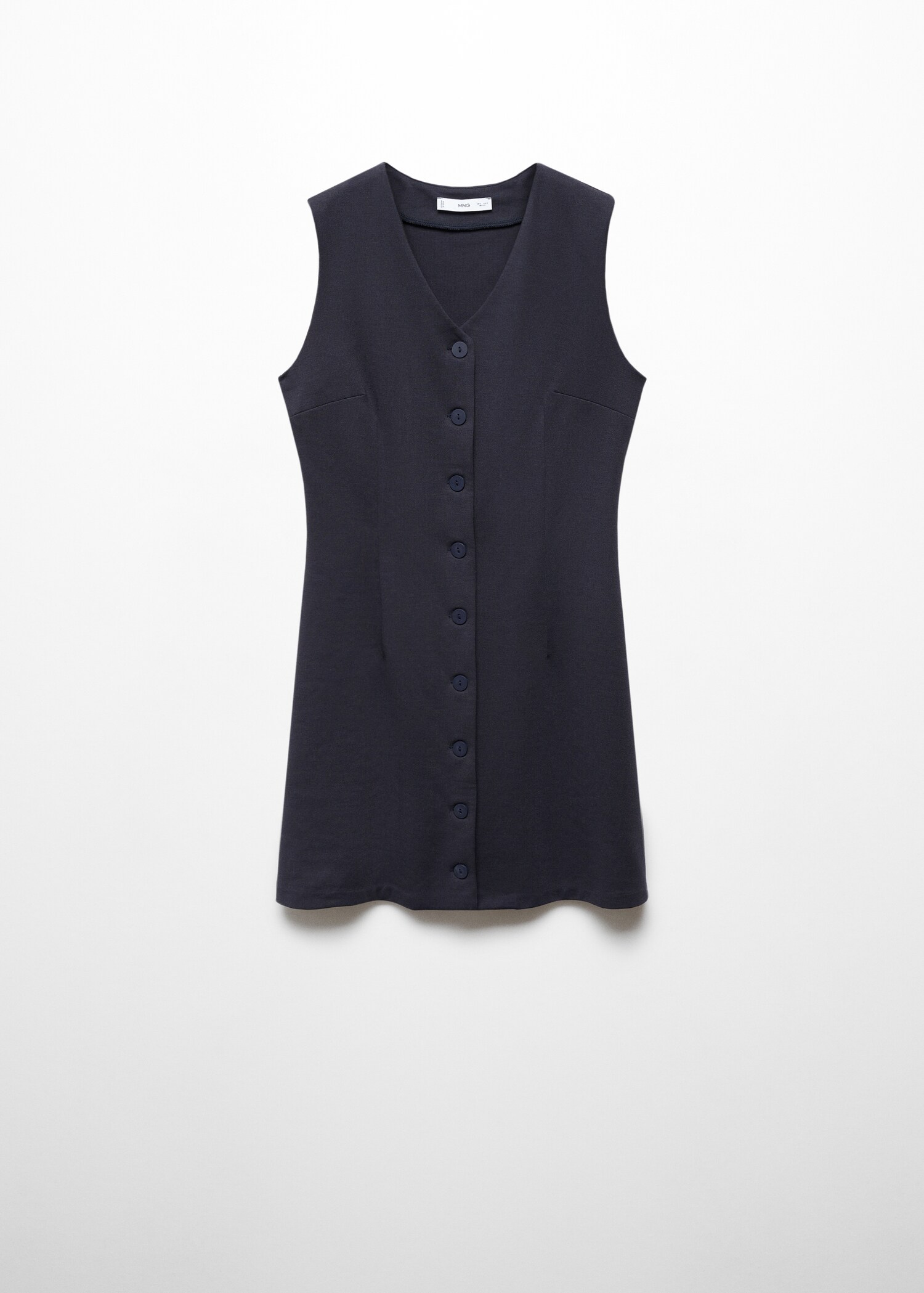 Robe courte boutonnée - Article sans modèle