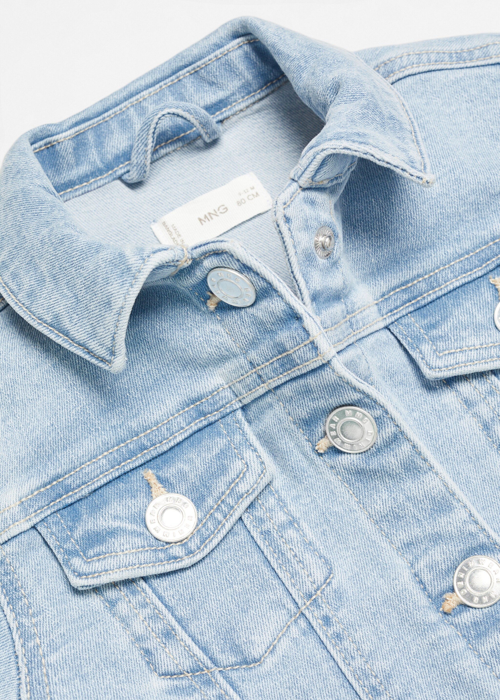 Jeansjacke mit Taschen - Detail des Artikels 8