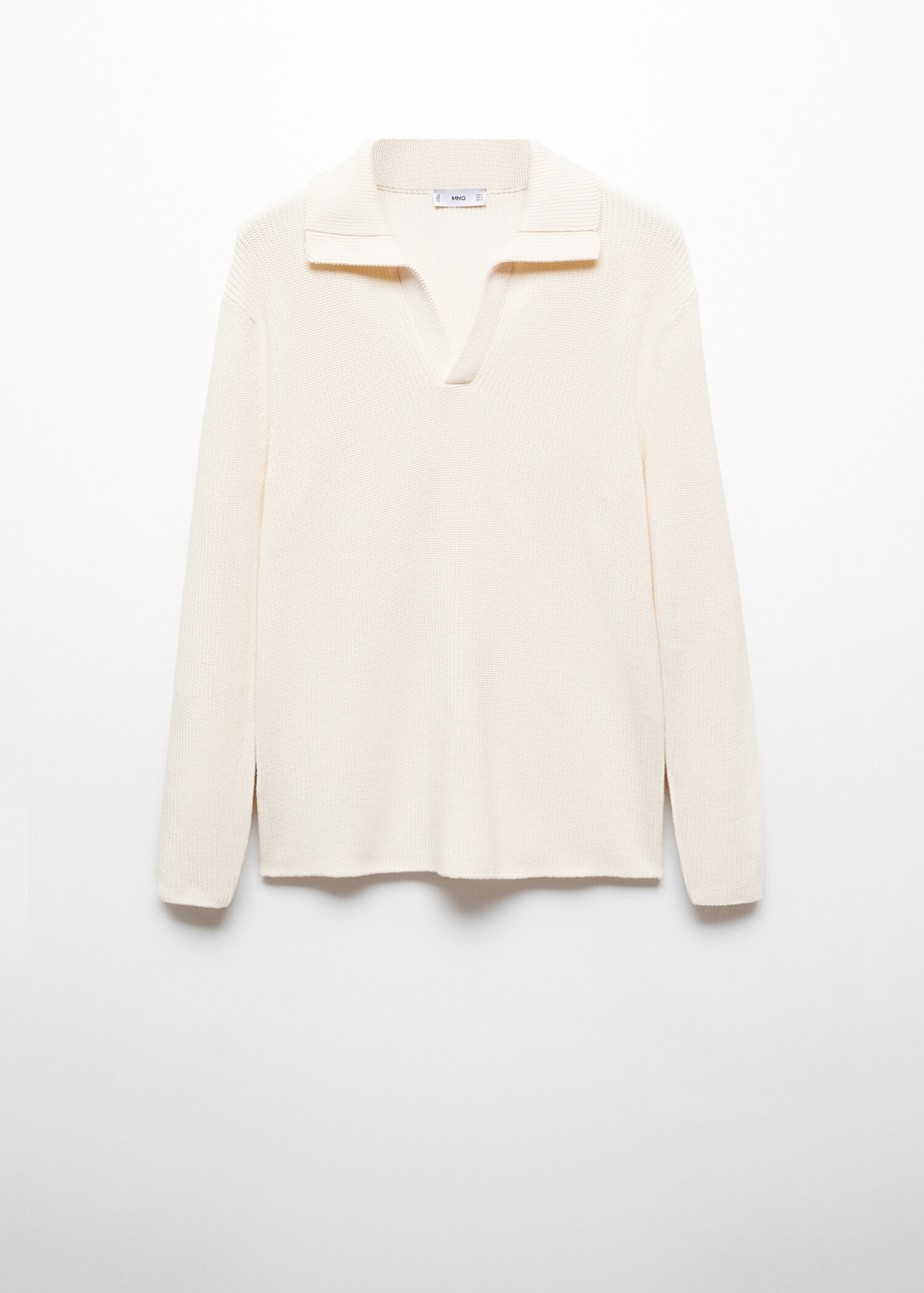 Jersey punto cuello polo - Artículo sin modelo