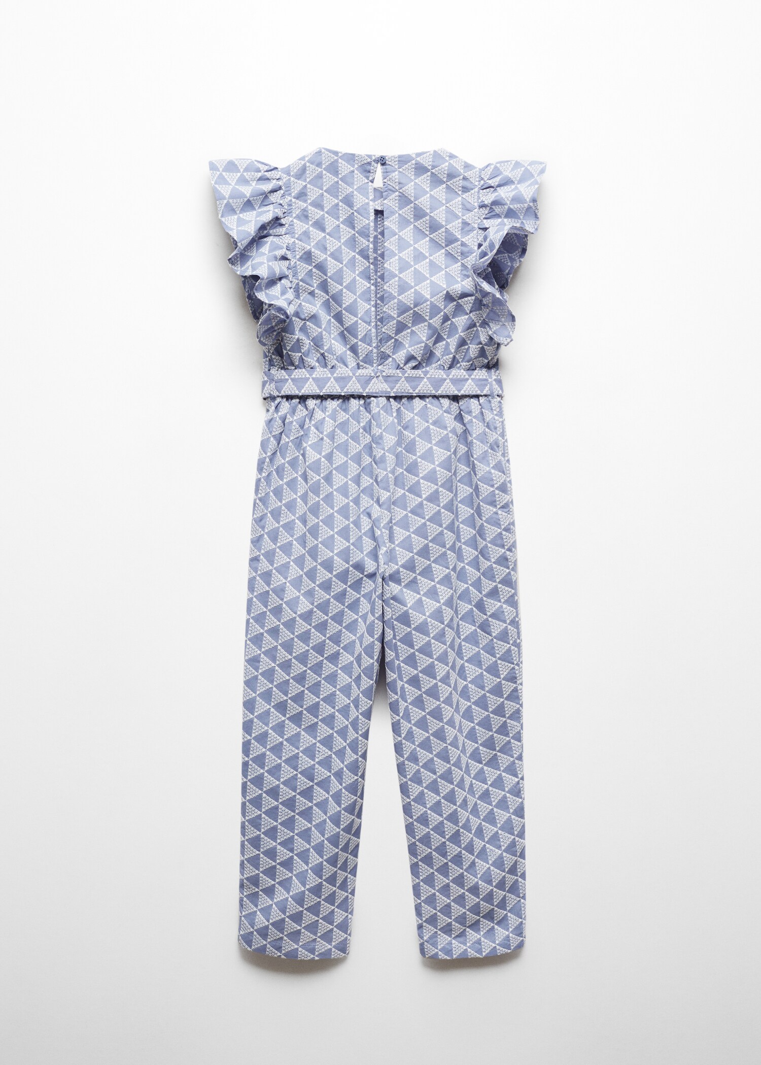 Jumpsuit brodering volanger - Artikelns baksida
