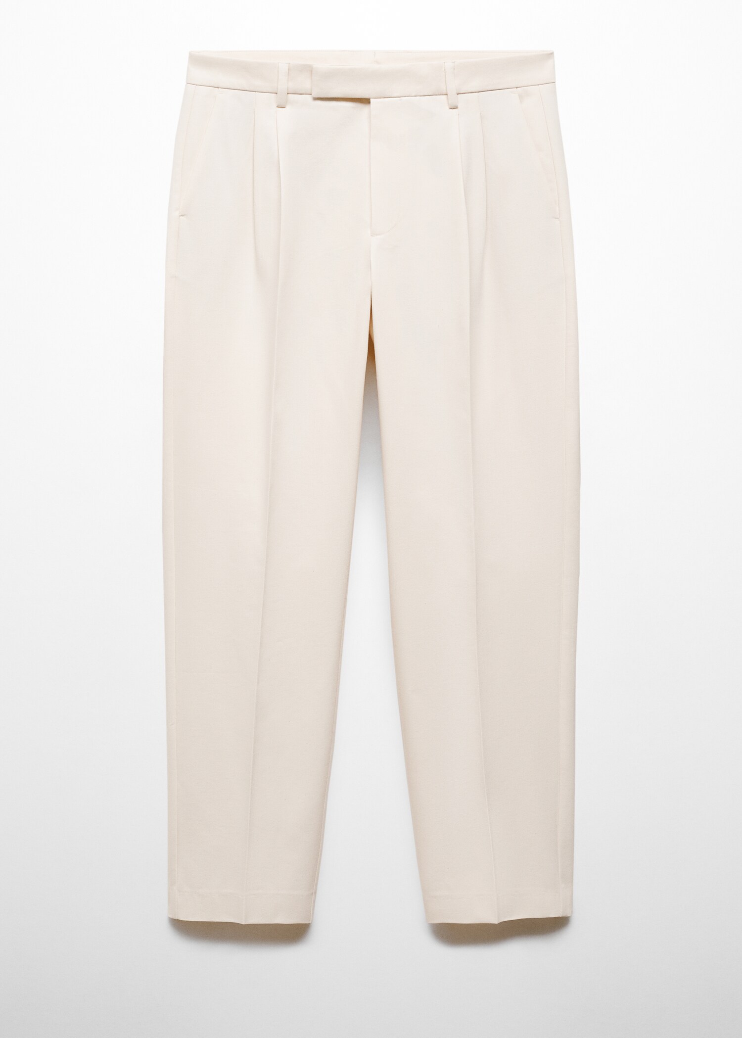 Relaxed-fit pleated trousers - Article without model