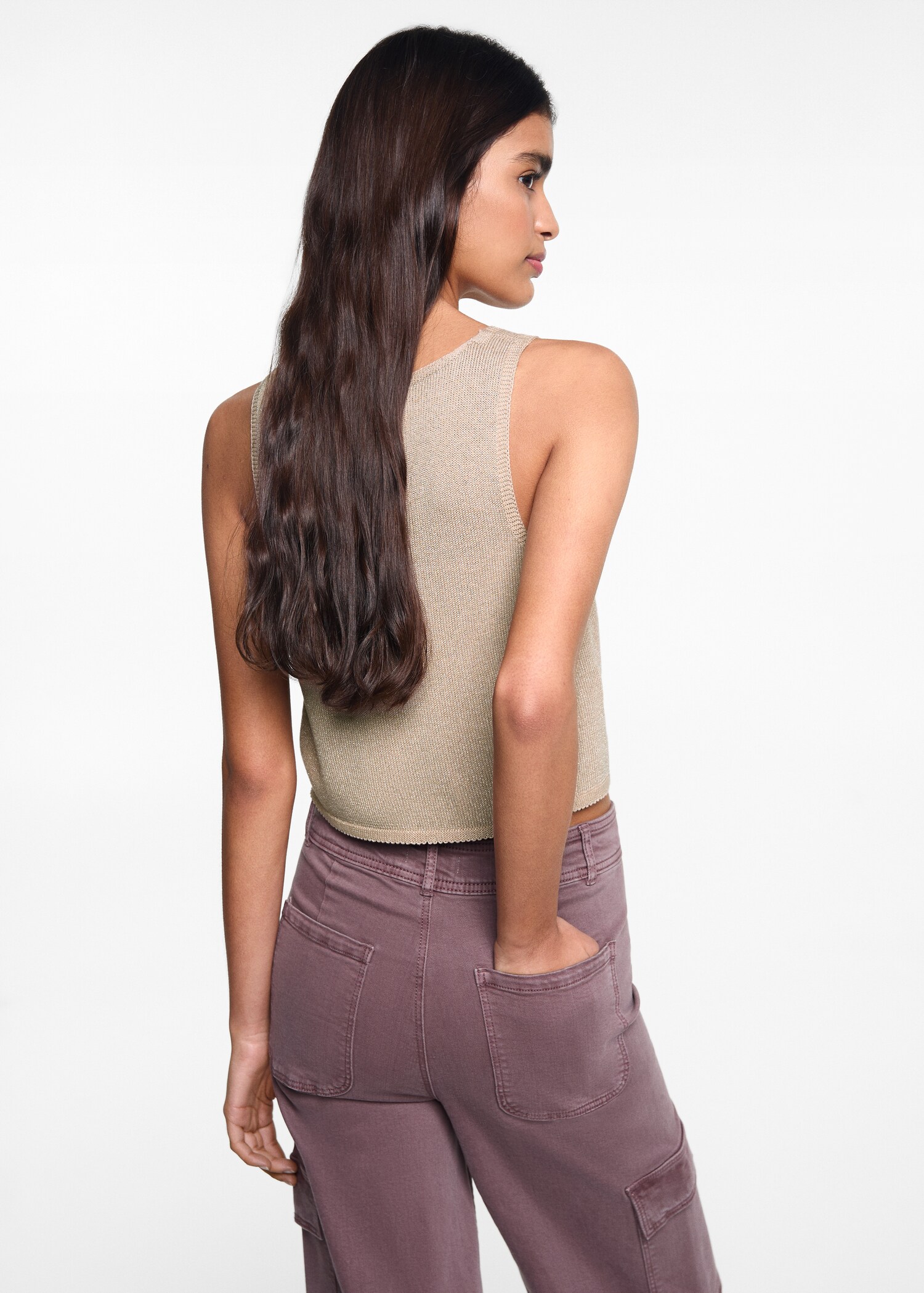 Glossed-effect top - Reverse of the article