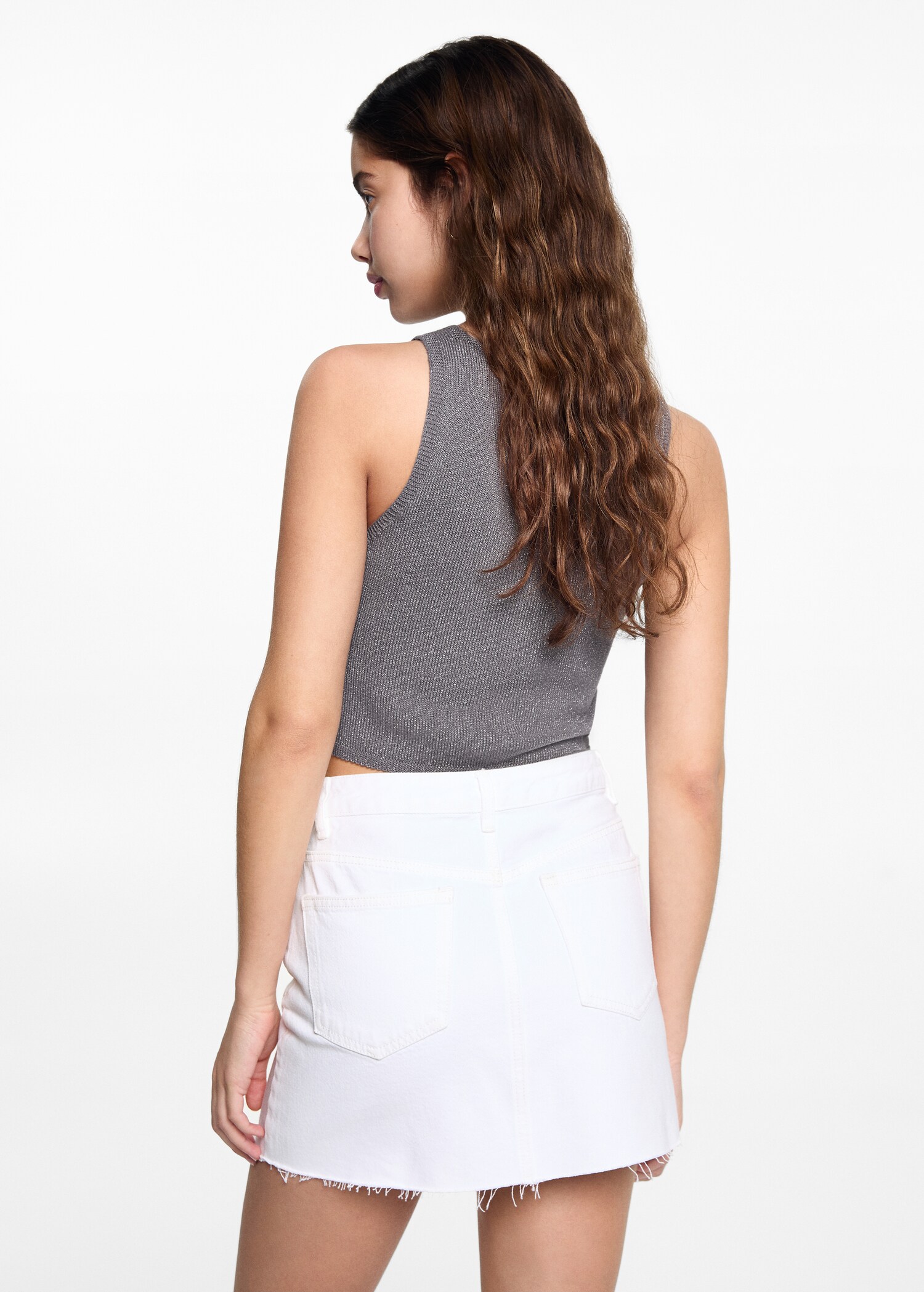 Glossed-effect top - Reverse of the article