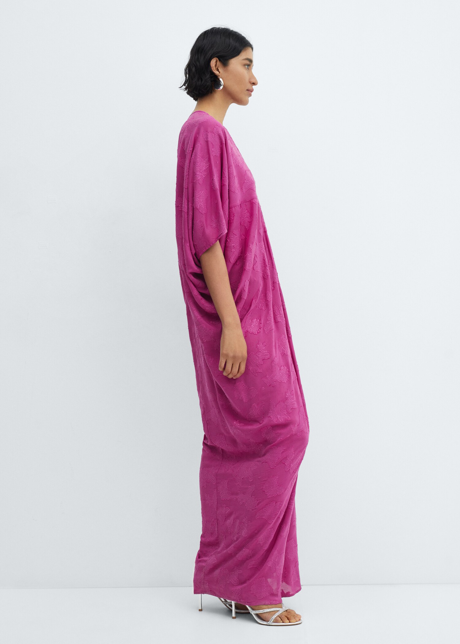 Caftan brodé à fleurs - Détail de l'article 2
