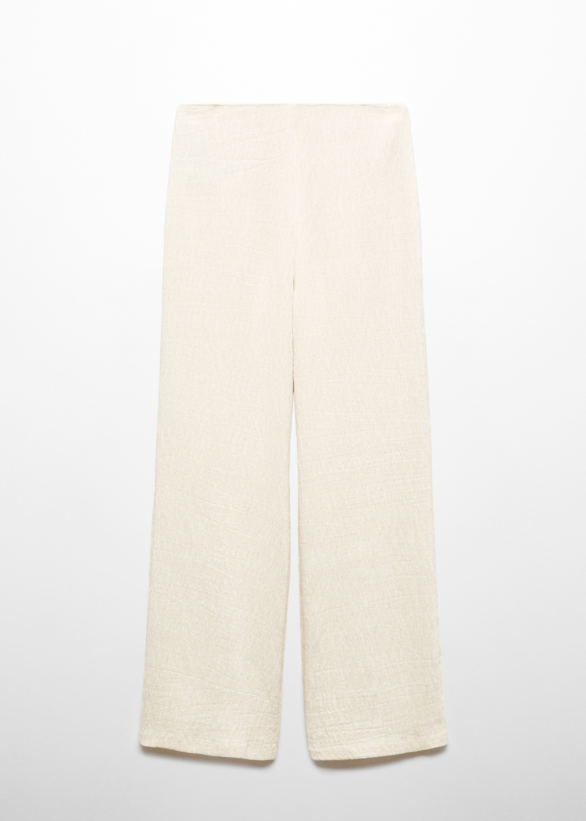 Texturierte Wideleg-Hose - Artikel ohne Model