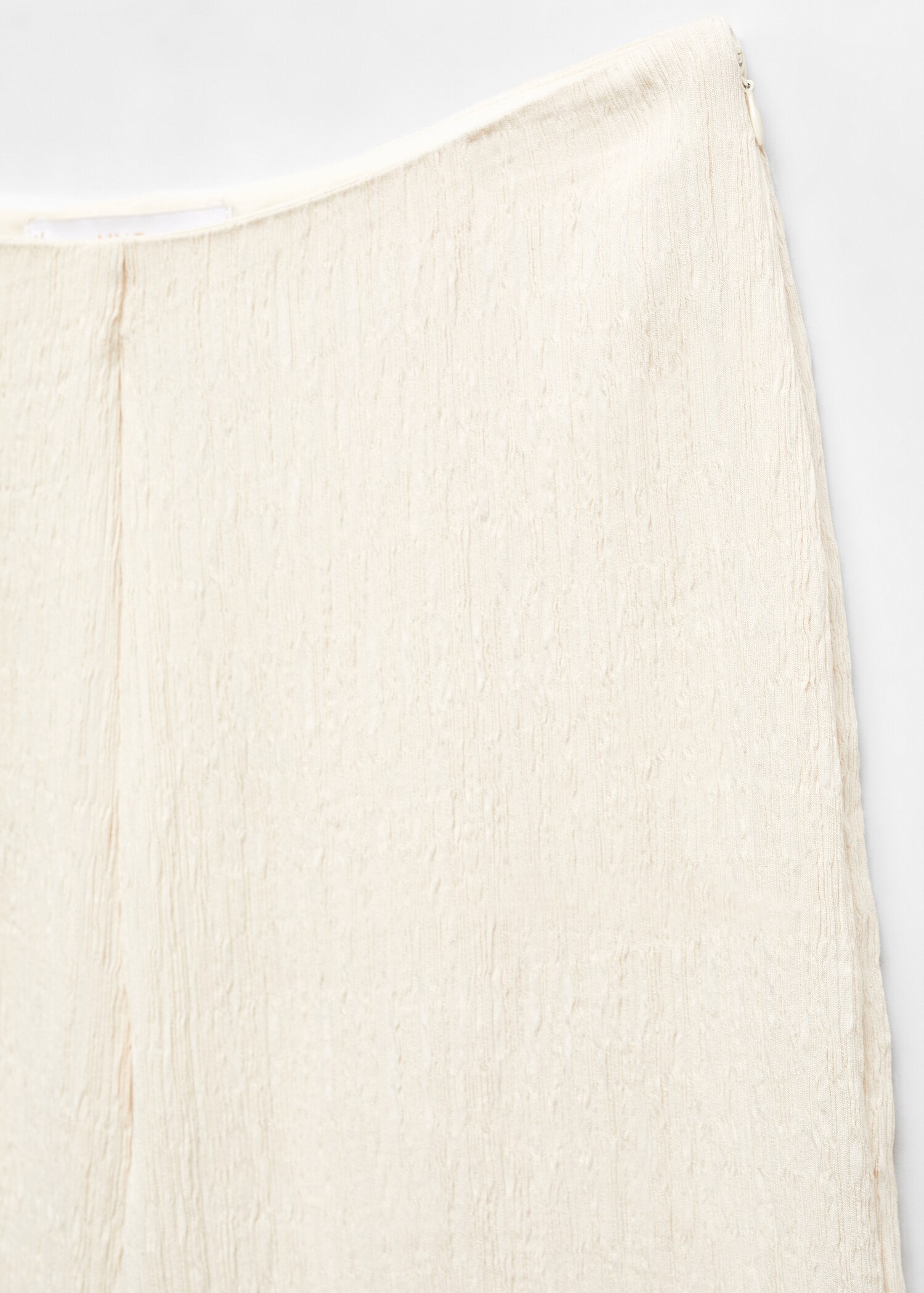 Textured wideleg trousers - Details of the article 8