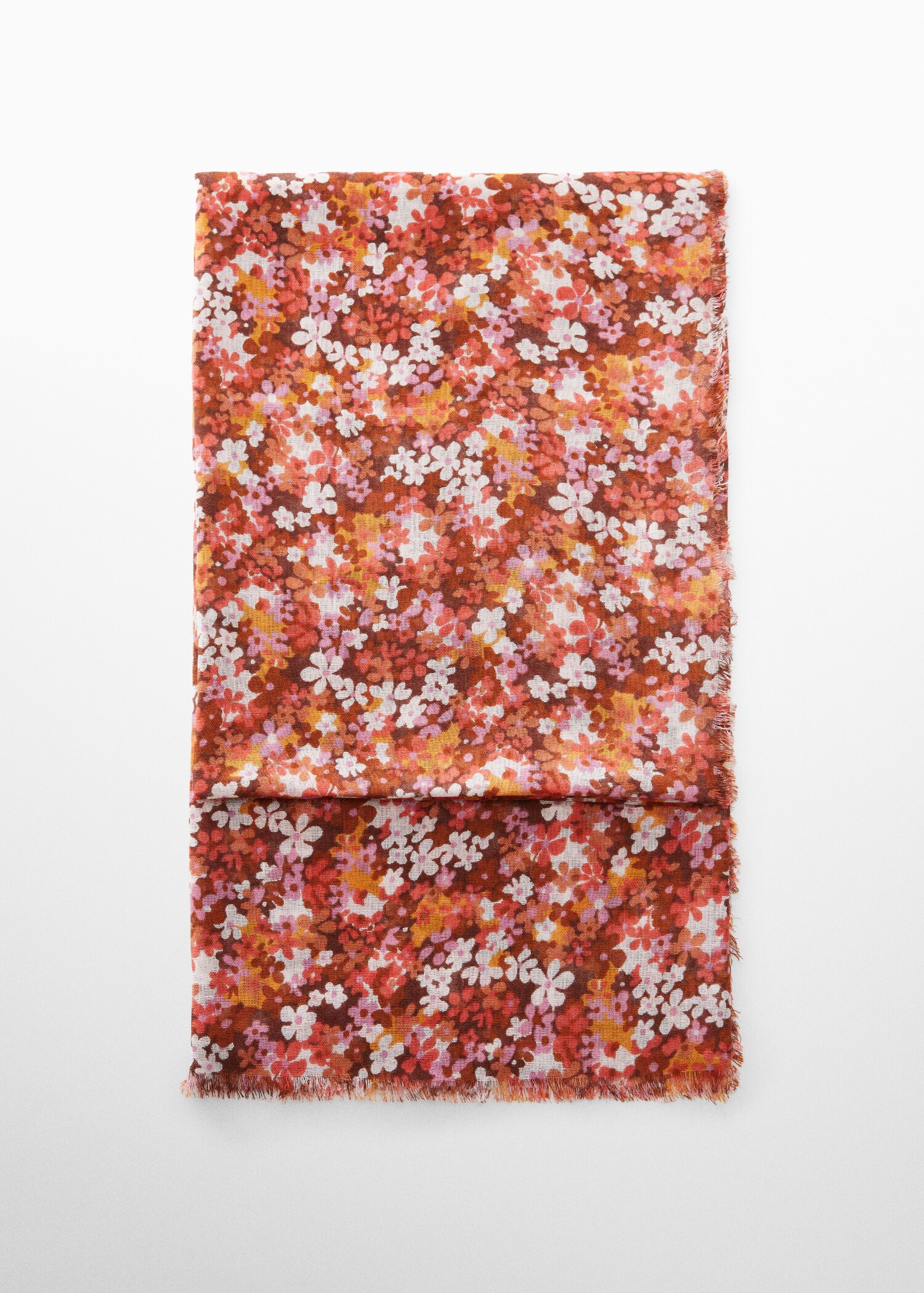 Floral print scarf - Article without model