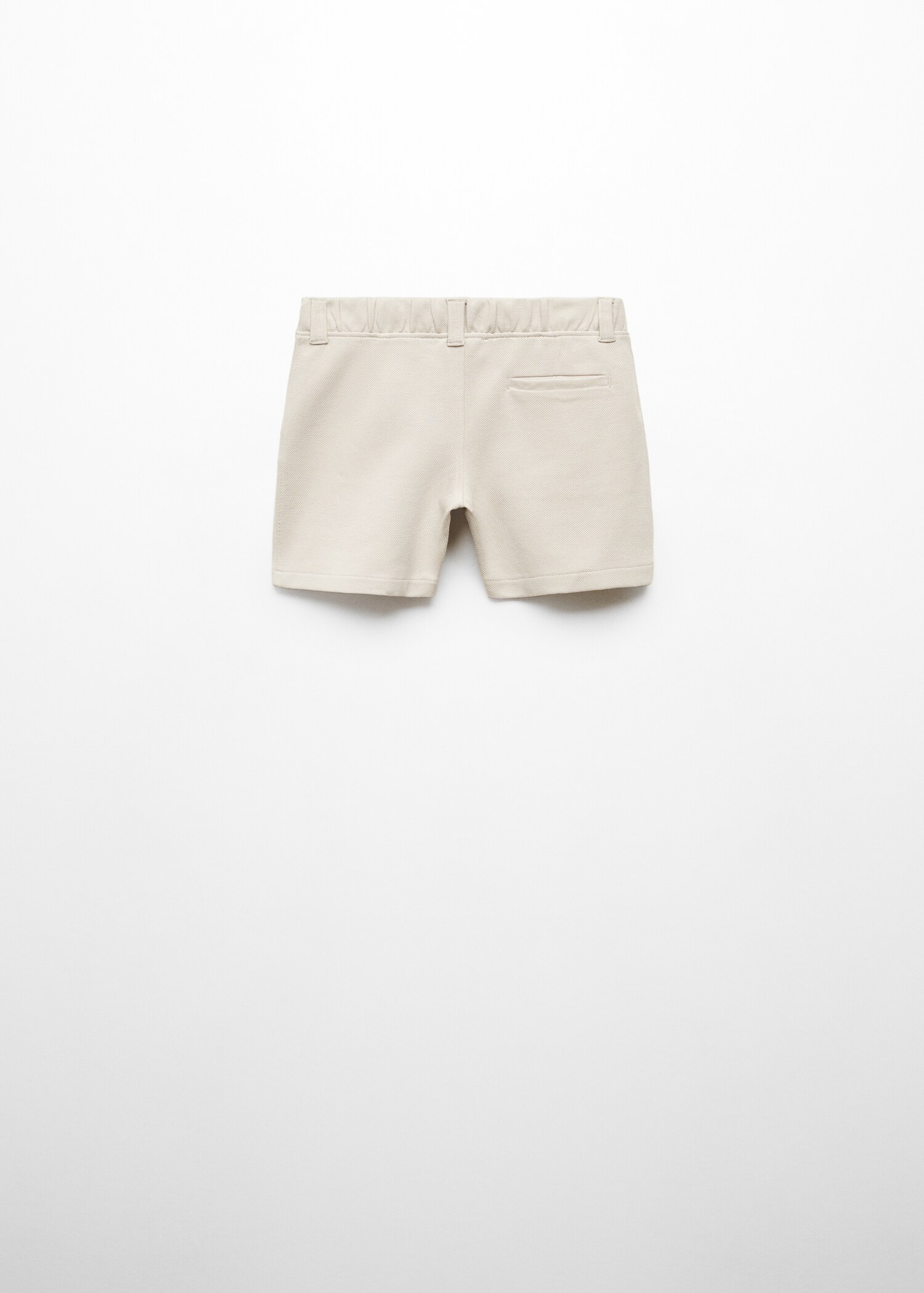 Bermudas traje algodón - Reverso del artículo