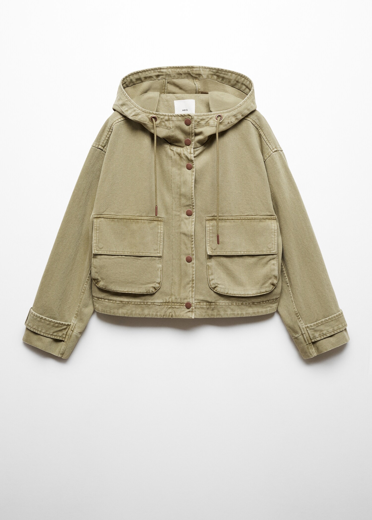 Pockets cotton parka - Article without model