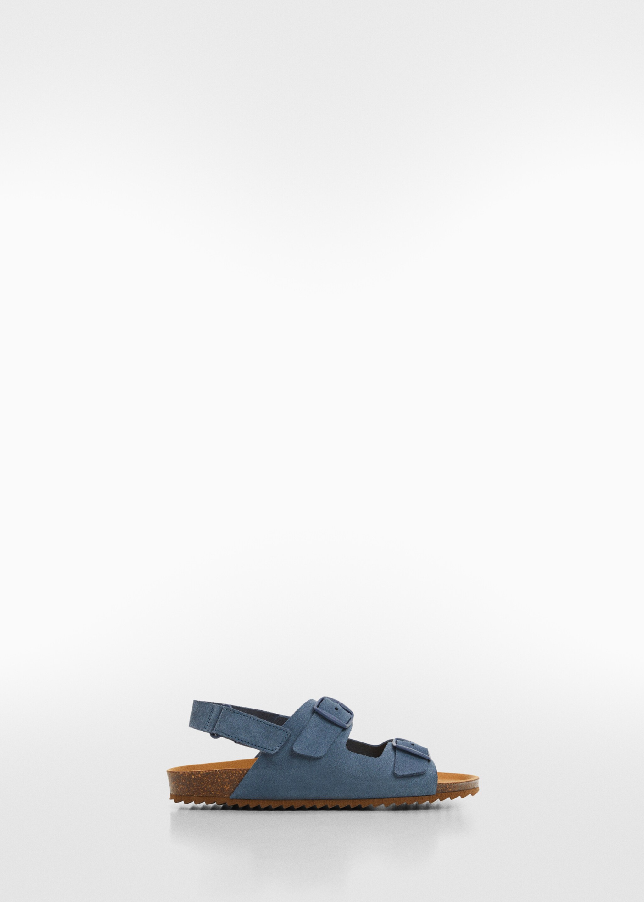 Ledersandalen mit Schnallen - Artikel ohne Model